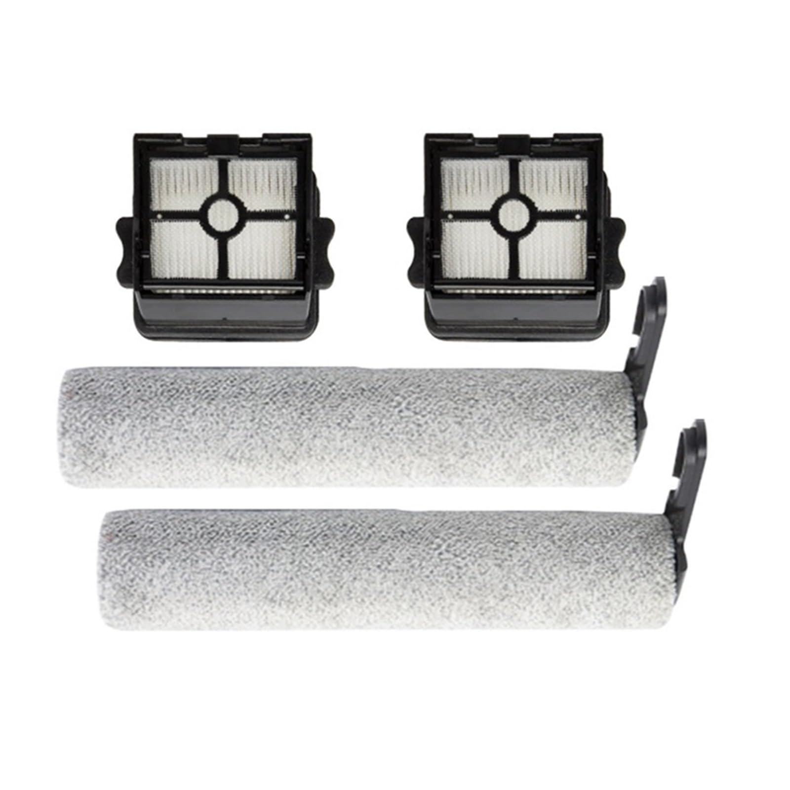 Kit de cepillo giratorio y filtro HEPA, 4 Uds., Compatible con piezas de repuesto de aspiradora en seco/mojado Laresar M3