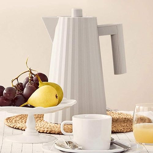 Miniatura 3 de Alessi Plissé MDL06WUSA - Hervidor eléctrico en resina termoplástica, enchufe US 1500W, 57.5 fl oz, blanco