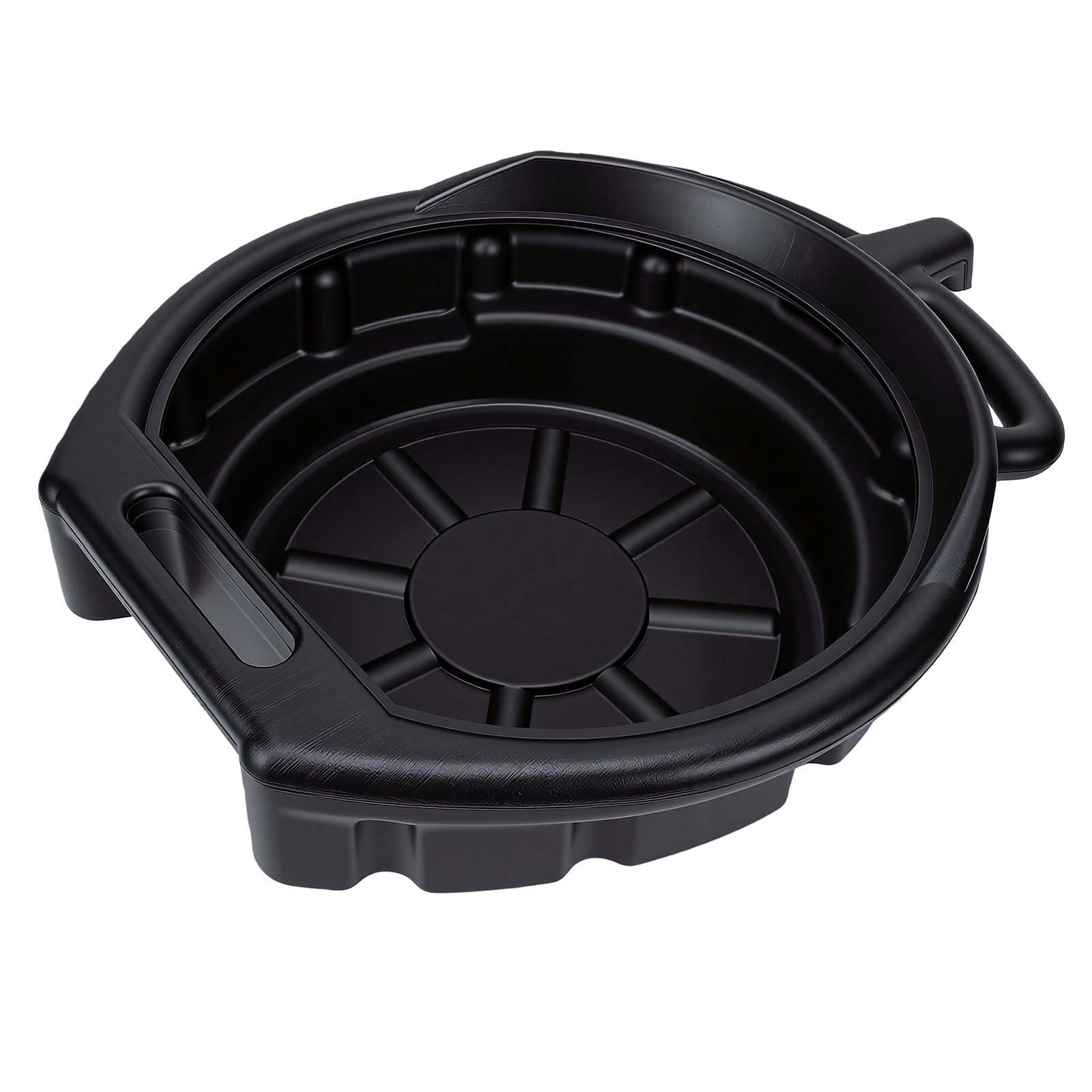 CHICIRIS Bandeja de Drenaje de Aceite de 15 litros, Recogedor de Goteo de Aceite Antisalpicaduras con Boquilla Vertedora para Coche, Motocicleta, Camión