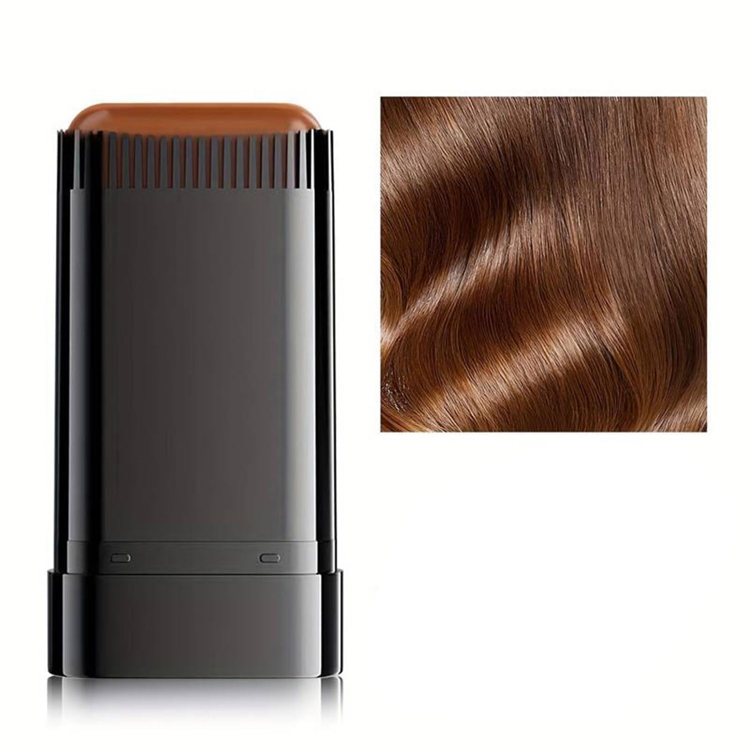 Hair Color Comb Stick - Waterproof & Sweatproof Grey Hair Coverage for Men & Women, Easy Application (BROWN)-picture-46