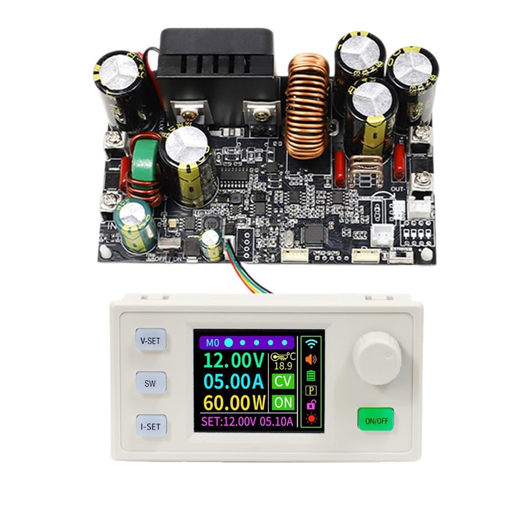 XY12522S CNC DC Boost Converter 125V 2000W Laborleistung Regler Konstante Spannung und Stromlademodul
