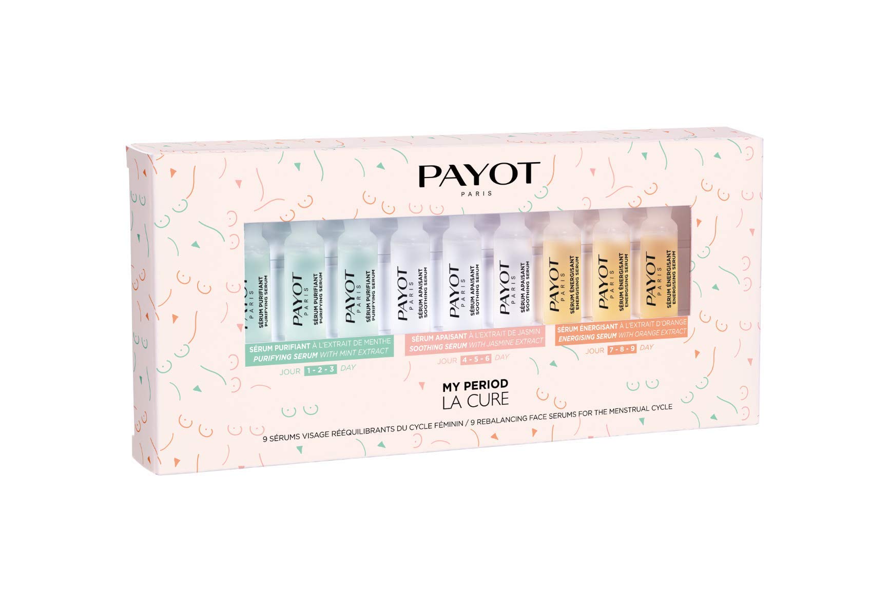 Payot Ampoules My Period La Cure Cure Aux Extraits Botaniques - Equilibre La Peau Au Cours Du Cycle Féminin
