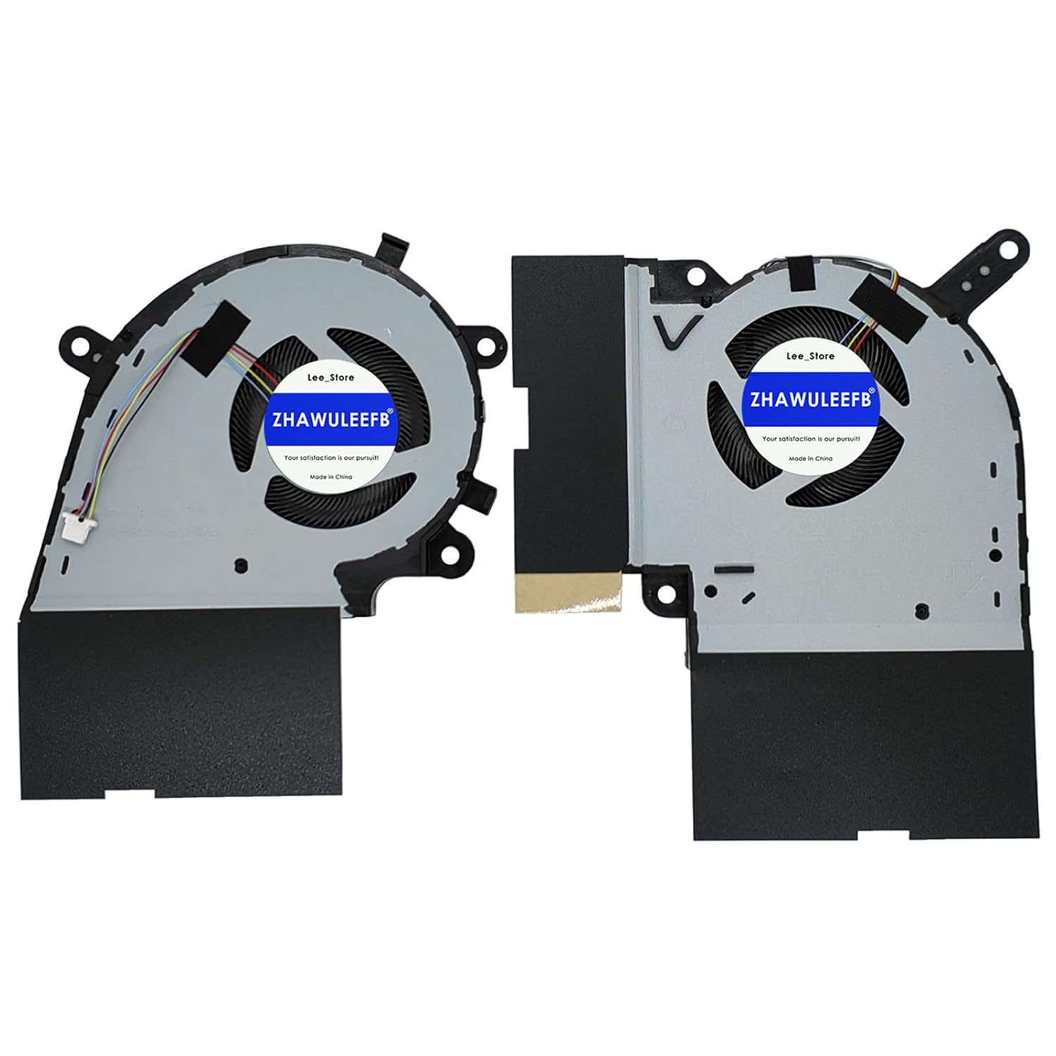 Replacement New CPU+GPU Fan for ASUS ROG Strix G731 G731G G731GW G17 G712 G712LU G712LV G712LW G712LWS G532L G712L G732LW Series FMMT DFSDK22105182L FMMU DFSCK22115181L 12V 1A