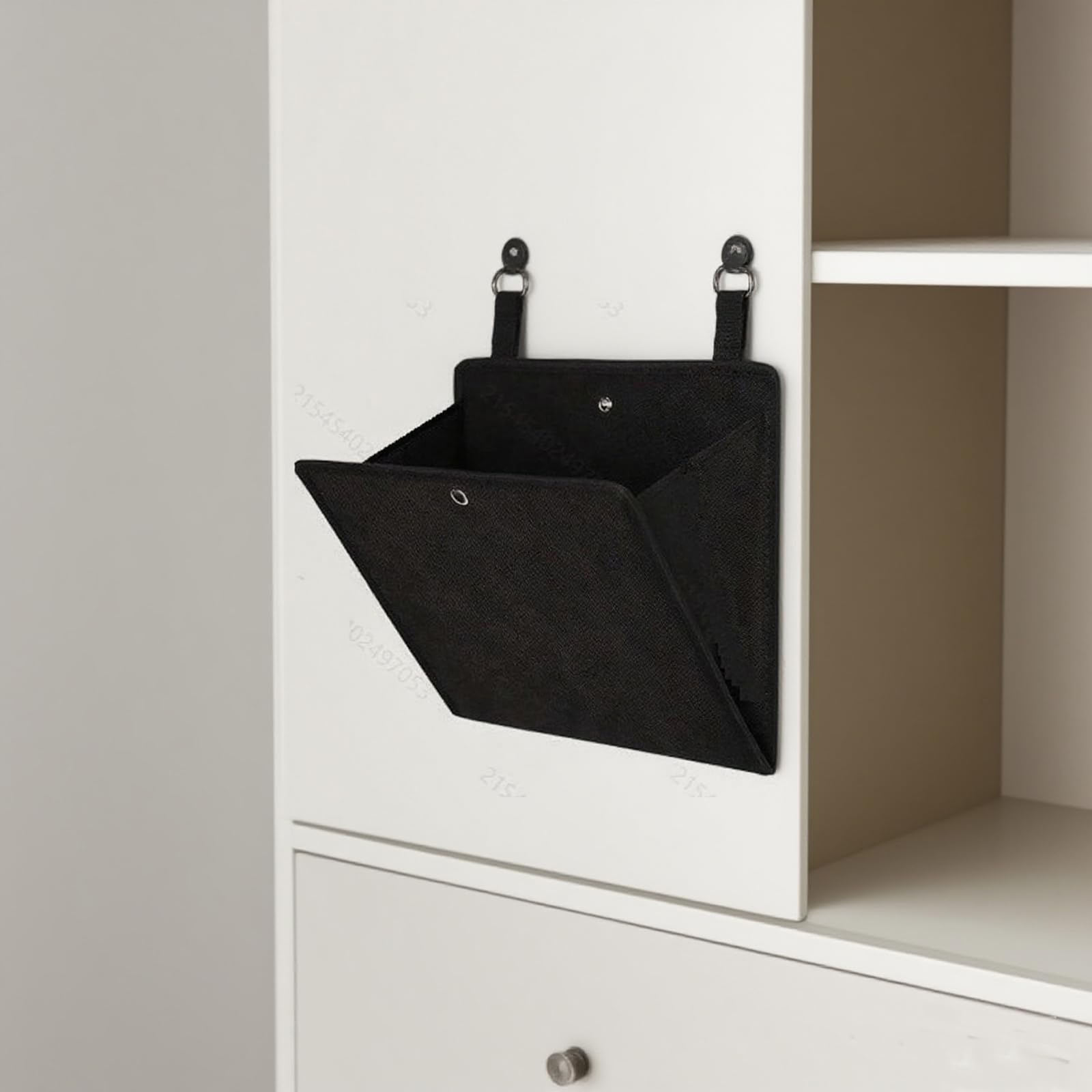 Organizador colgante para colgar sobre la puerta, bolsa de almacenamiento multibolsillo, tela Oxford, ahorro de espacio para accesorios de zapatos