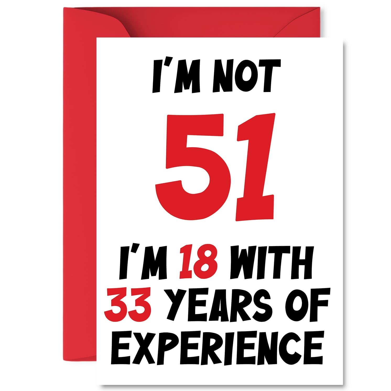 51st Birthday Cards for Women and Men