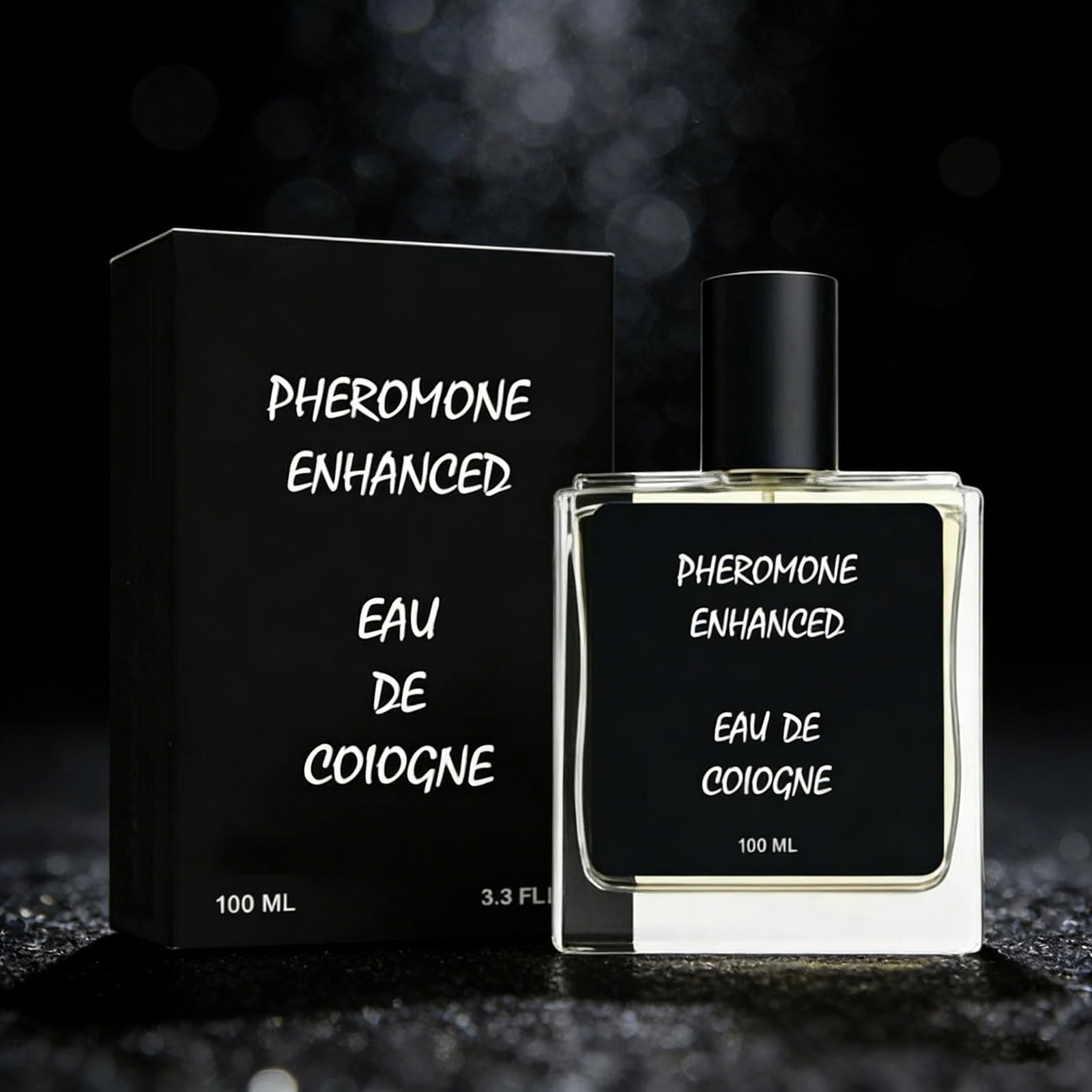 Eau de Cologne a strati audaci da uomo, profumo ai feromoni da 100 ml, profumo da uomo a lunga durata con profumo rinfrescante per tutti i giorni (2pcs)