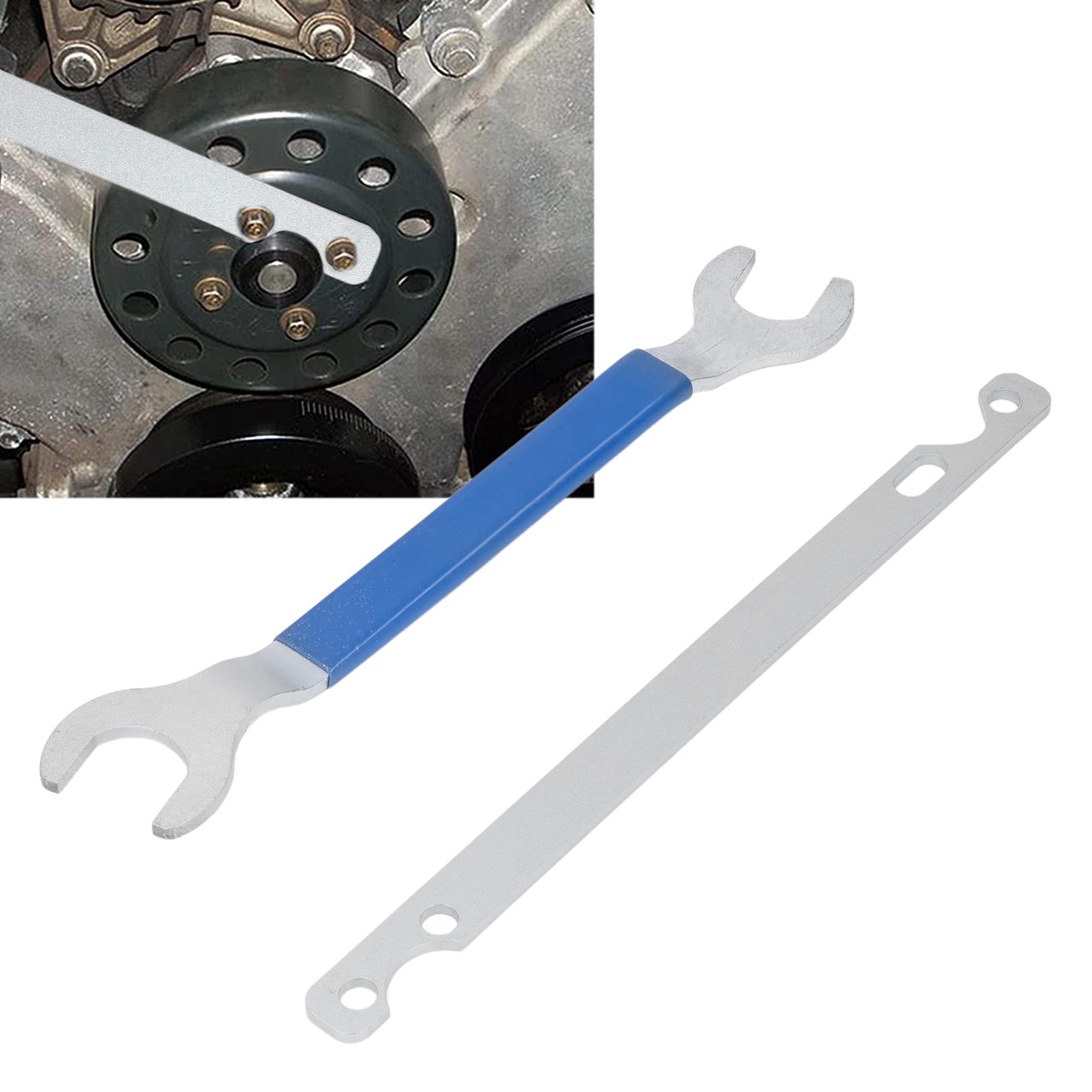 Lot De 2 Clés à écrou De Ventilateur 32mm Et 36mm - Pour Pompe à Eau Ford, BMW, Chevrolet, Acier Chrome Vanadium
