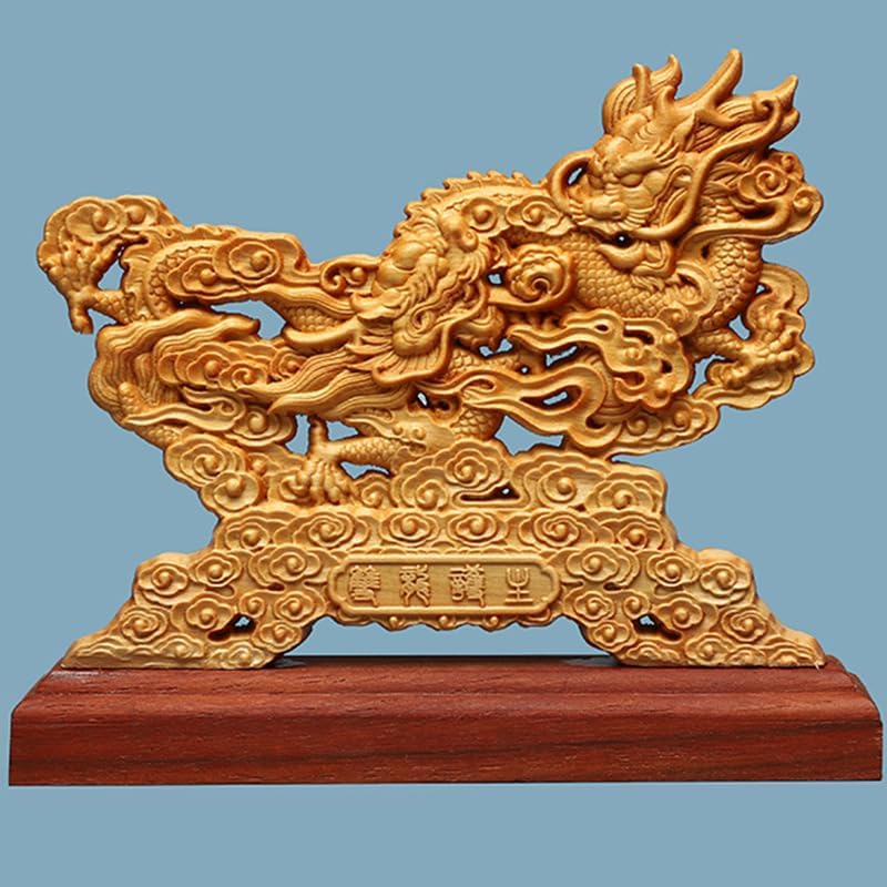 木彫り木製、双龍、昇り龍、置物、開運、インテリア工芸品、骨董品 木彫り木製、双龍、昇り龍、置物、開運、インテリア工芸品、骨董品