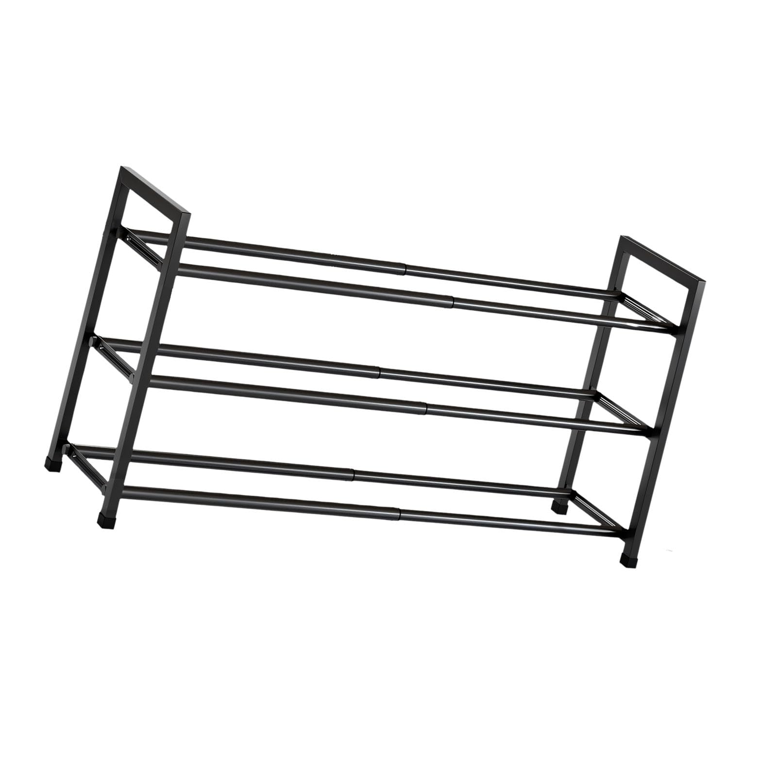 APGLSXY Sturdy Expandable Shoe Shelf with Folding Feature Perfect for Compact Spaces and Apartment Use Sturdy Shoe Planner