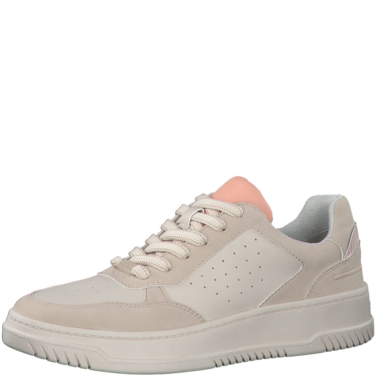 s.Oliver 5-5-23610-30, Sneaker, OFFWHT/Salmon,