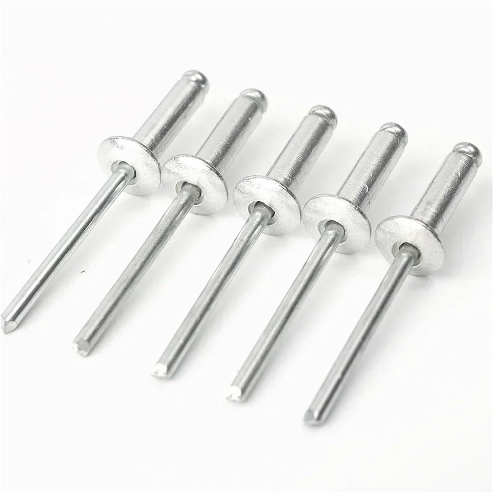 Rivet 120Pcs Aluminum Alloy Pop Rivets Assortment Kit M3.2 M4 Dome Head Blind Rivet Fasteners Set for Furniture Repair Tools Box