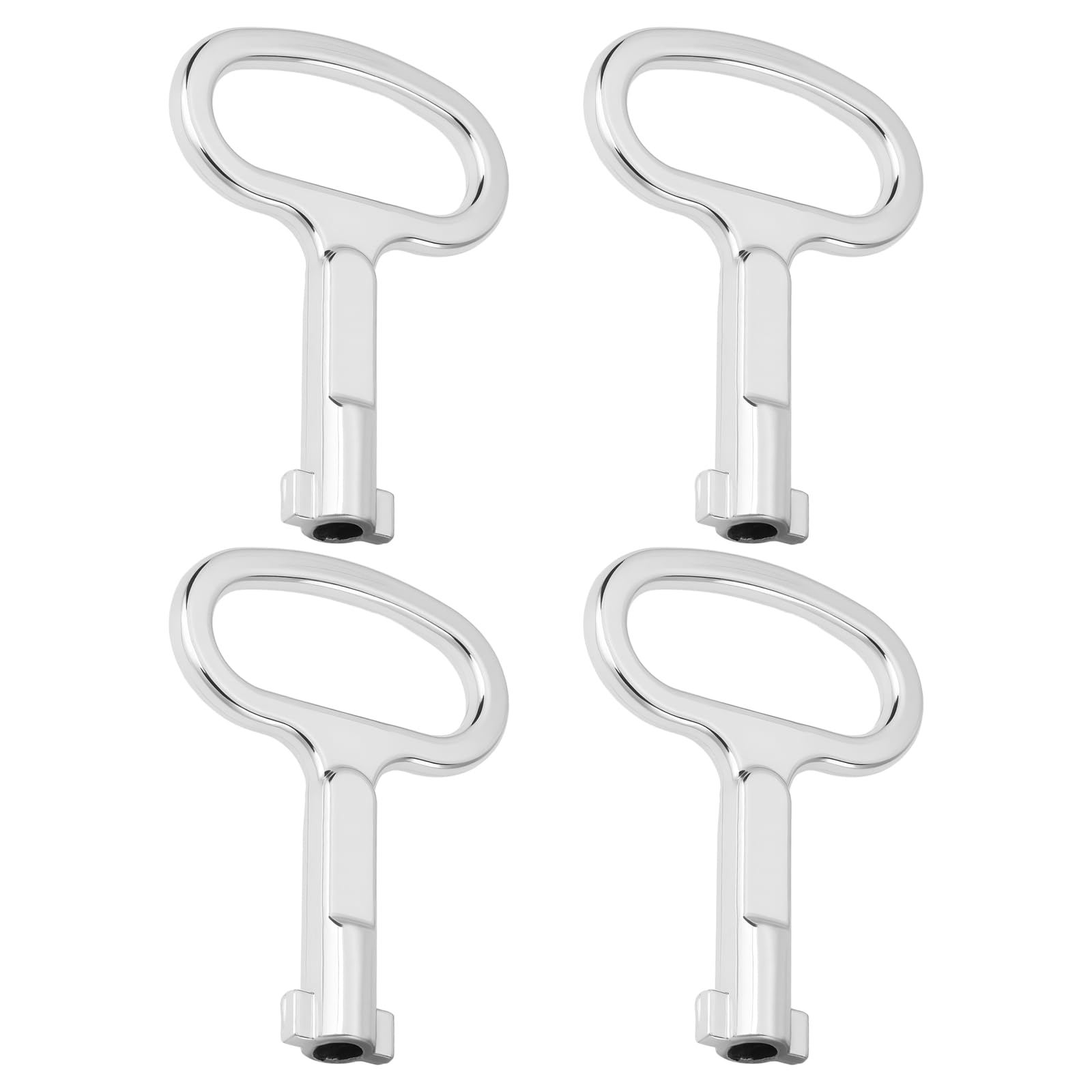 VGOL 4Pcs MS705 Electrical Cabinet Key 5mm Hole for Water Electricity Meter Cabinets Fireplace Chimney Gas