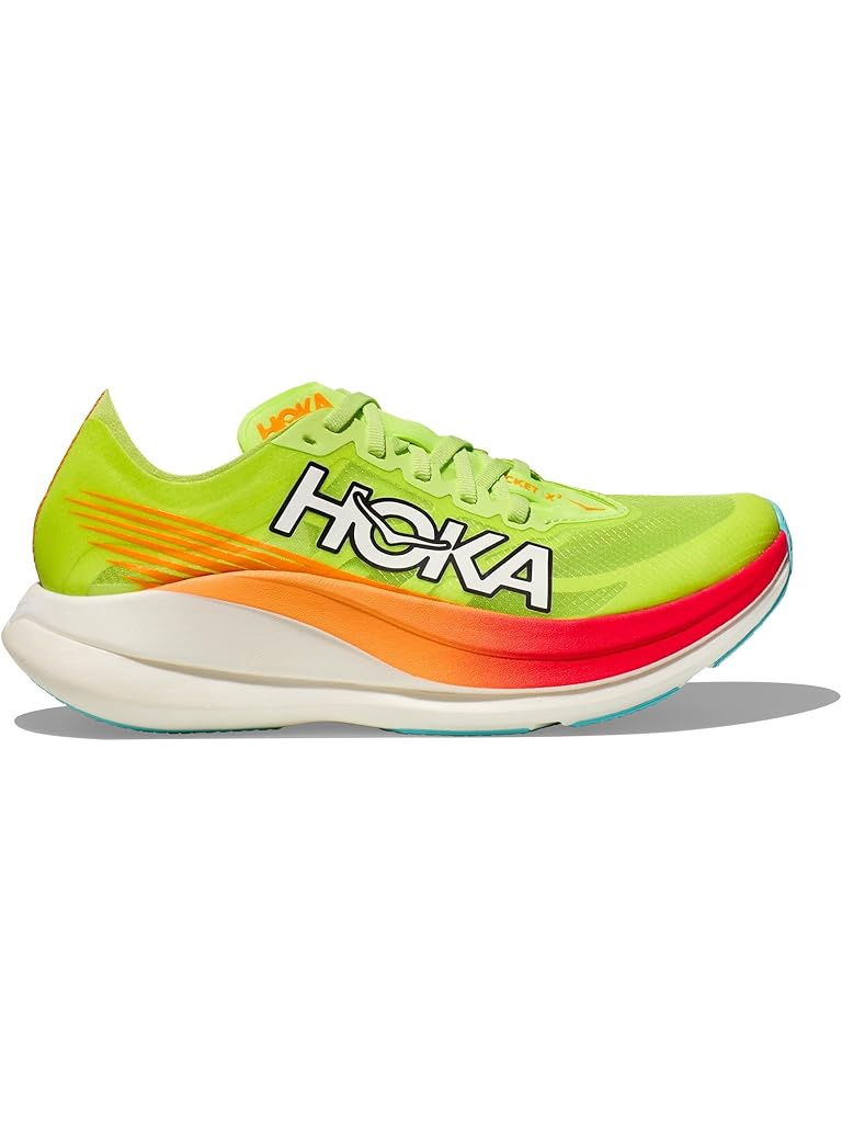 Green Hoka Rocket X 2