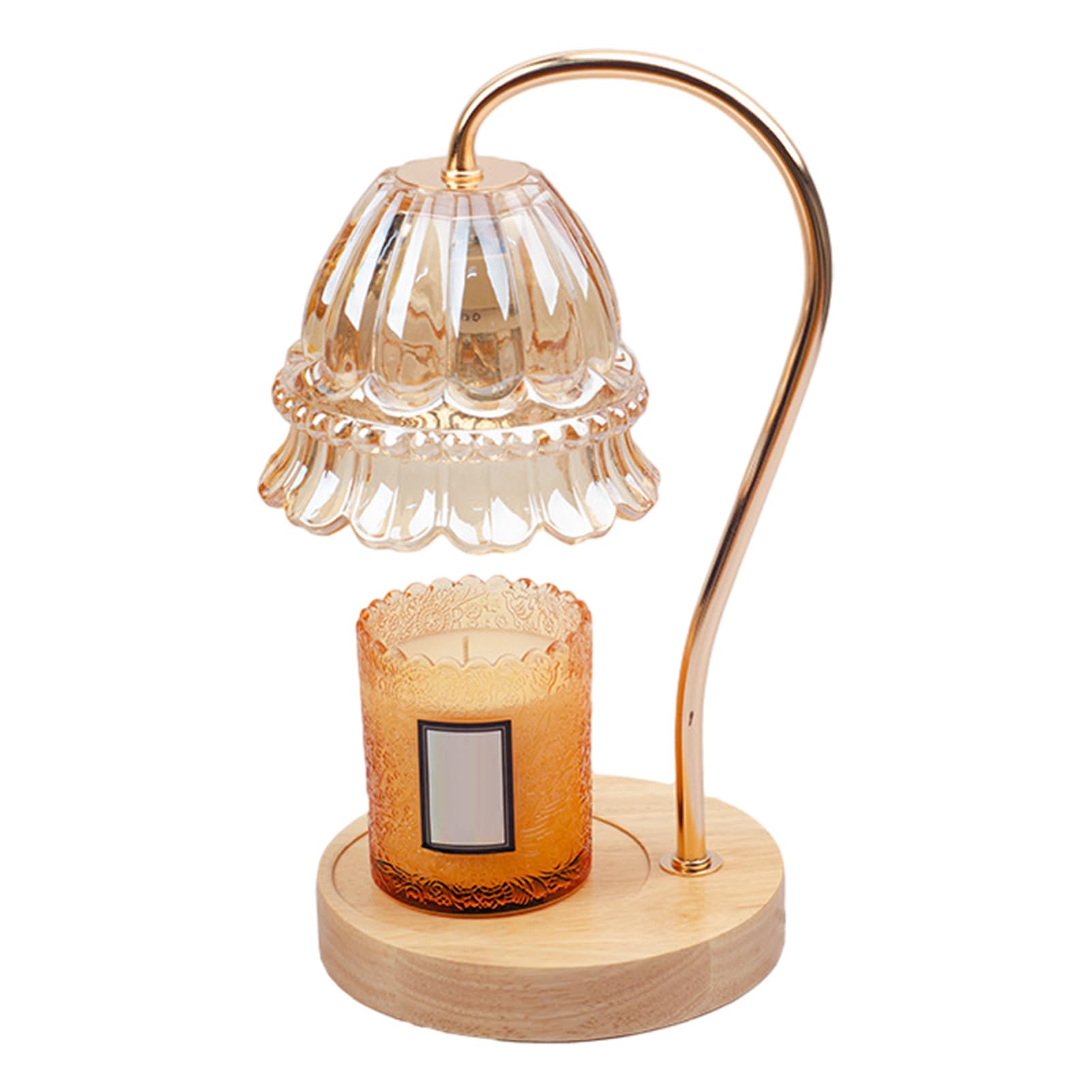 WEITING Lampada a Candela, scaldacandele Elettrico - Lampada a Candela Che | scioglie la Luce,Lampada a Candela dimmerabile per Camera da , Tavolo, Sala Studio