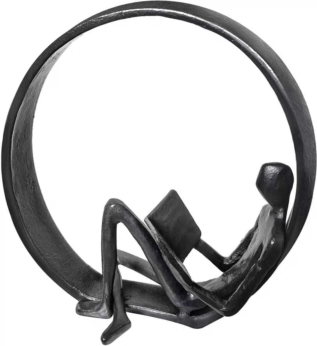 Cast Iron Sculptures Desk Office Decoration, Room or Bedroom table top Decor,...