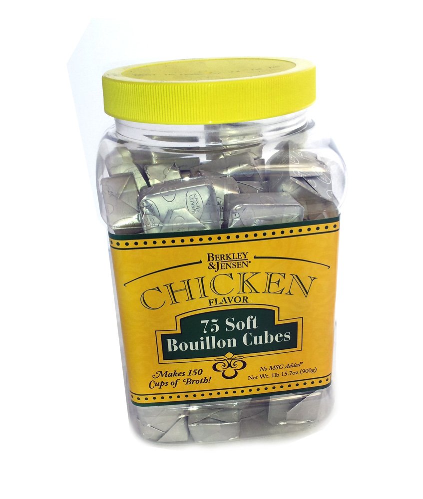 Berkley and Jensen 75 Soft Chicken Flavor Bouillon Cubes