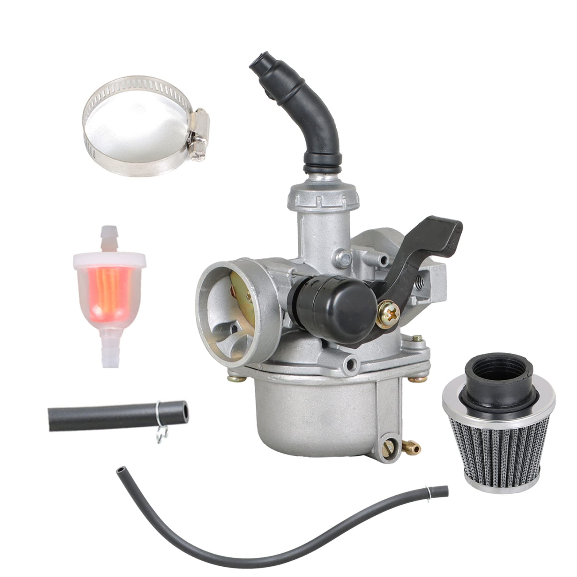 Caenagrion GENRICS PZ19 Carburetor Replacement for 50cc 90cc 100cc 110cc 125cc ATV Dirt Bike Tao Tao