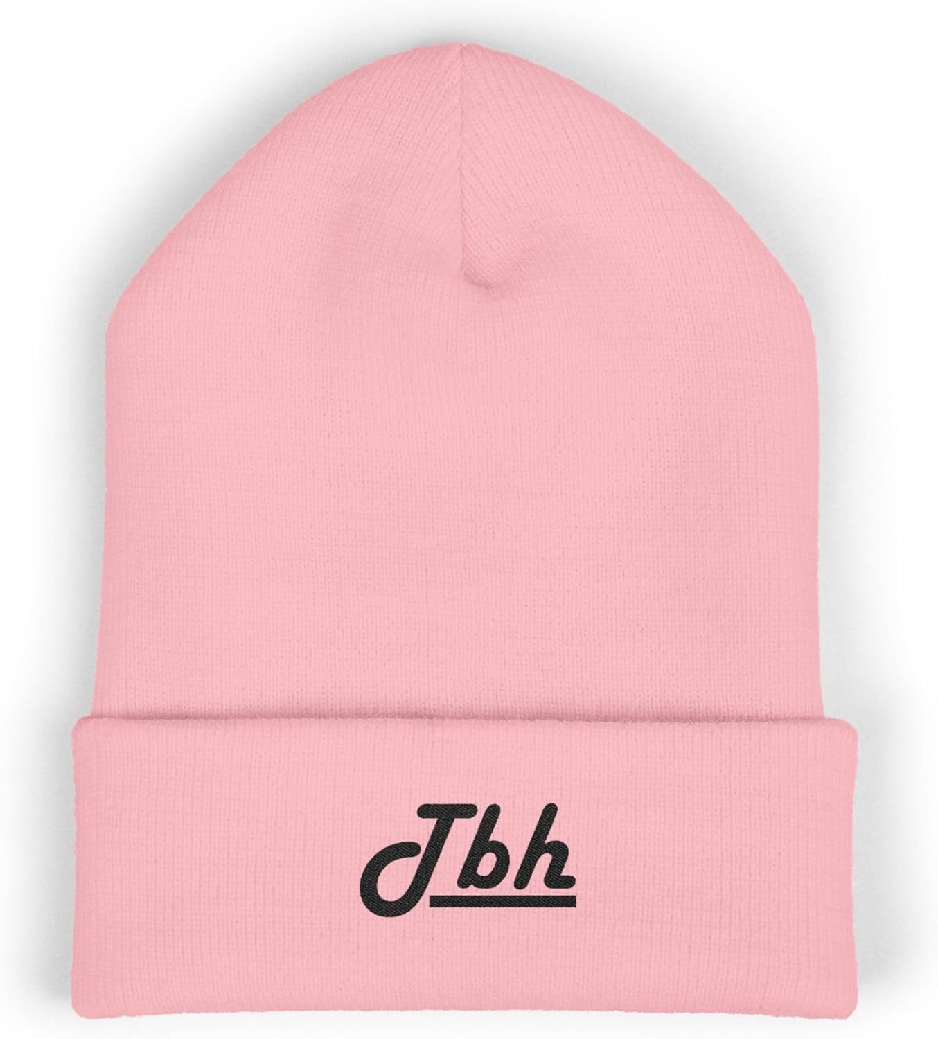 Premium Classic Cuffed Beanie Hat Gift with Tbh Embroidery Message