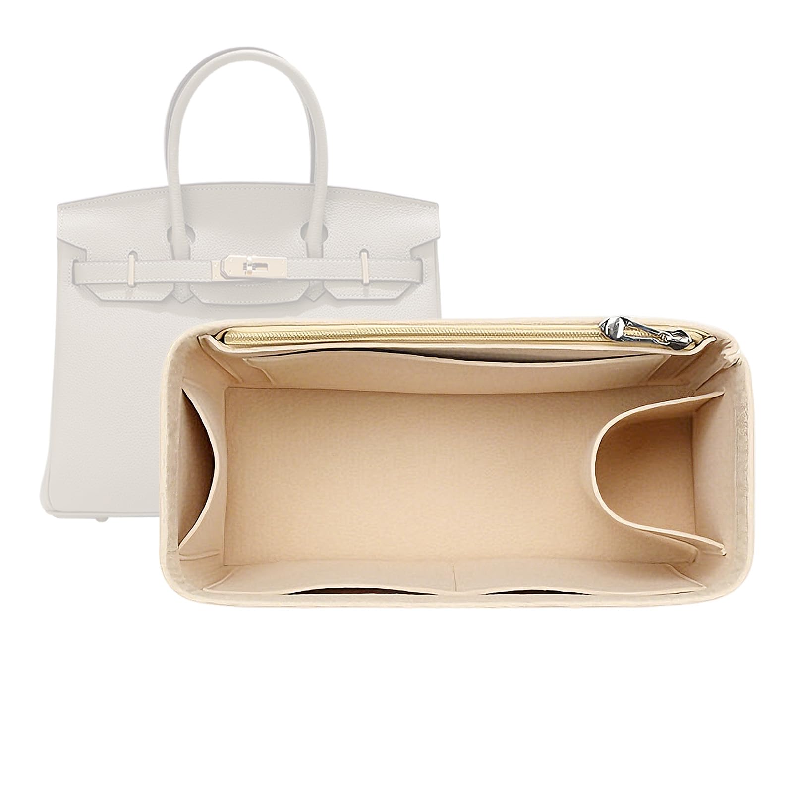Amazon.com: Lckaey Purse Organizer for Hermes birkin 25 bags Felt
