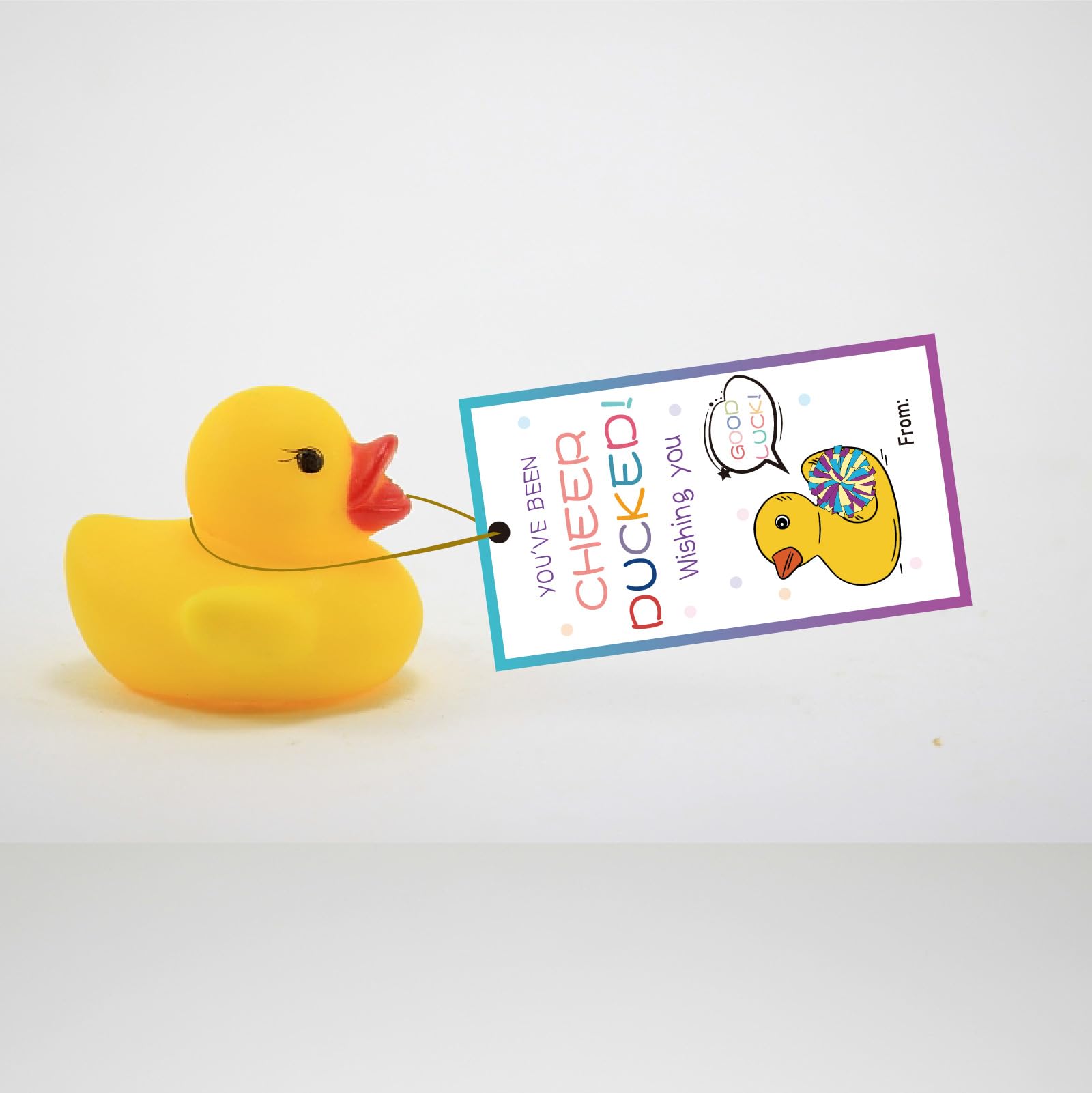 Duck Tags, You've Been Ducked - Tarjeta De Juego De Pato, Paquete