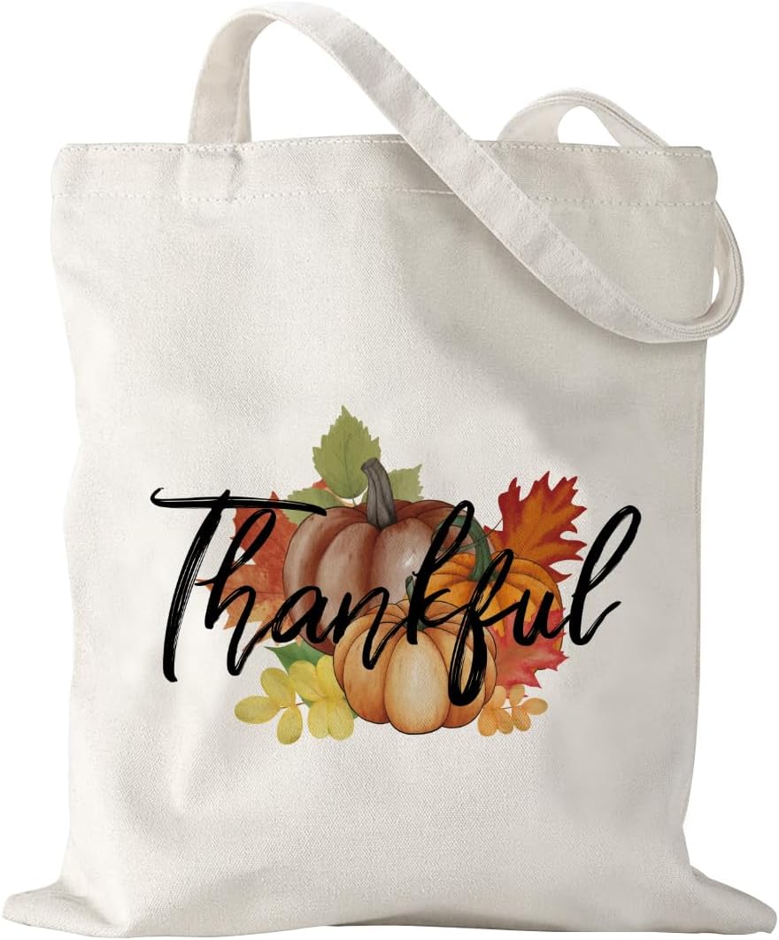 Aesthetic Seasonal Tote Bags for Women Mother's Day Spring Fall Halloween Thanksgiving