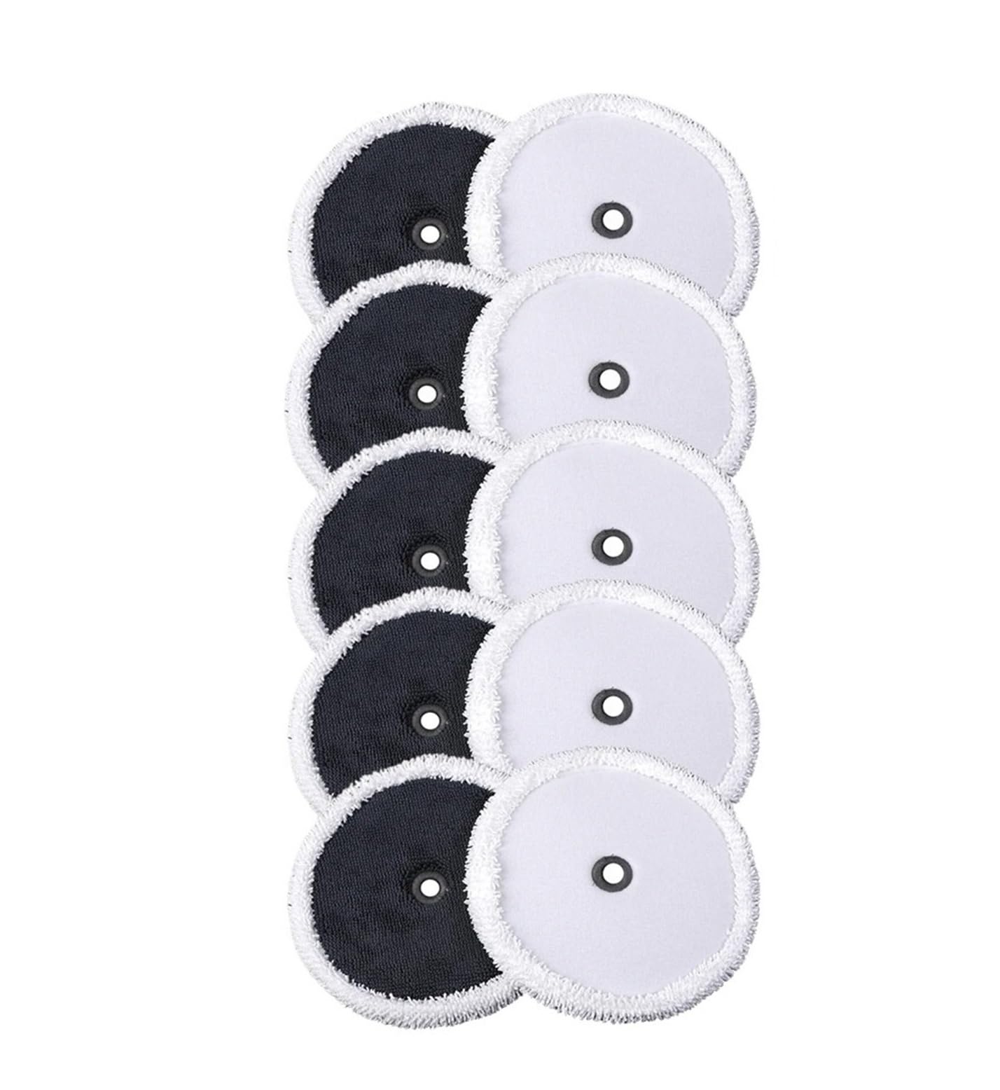 Panni for Lavapavimenti Ispessiti for Robot Da 10 Pezzi, Compatibili Con EVERYBOT, Edge RS700 RS500