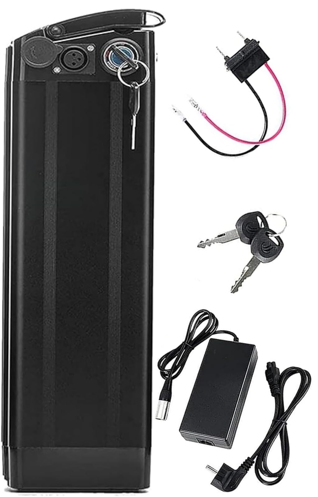 Batería De Litio para Bicicleta Eléctrica De 36V 48V 8AH 10AH 18AH 20AH Batería De Litio para Bicicleta, Batería De Litio Portátil para Motores De 200W 500W 800W