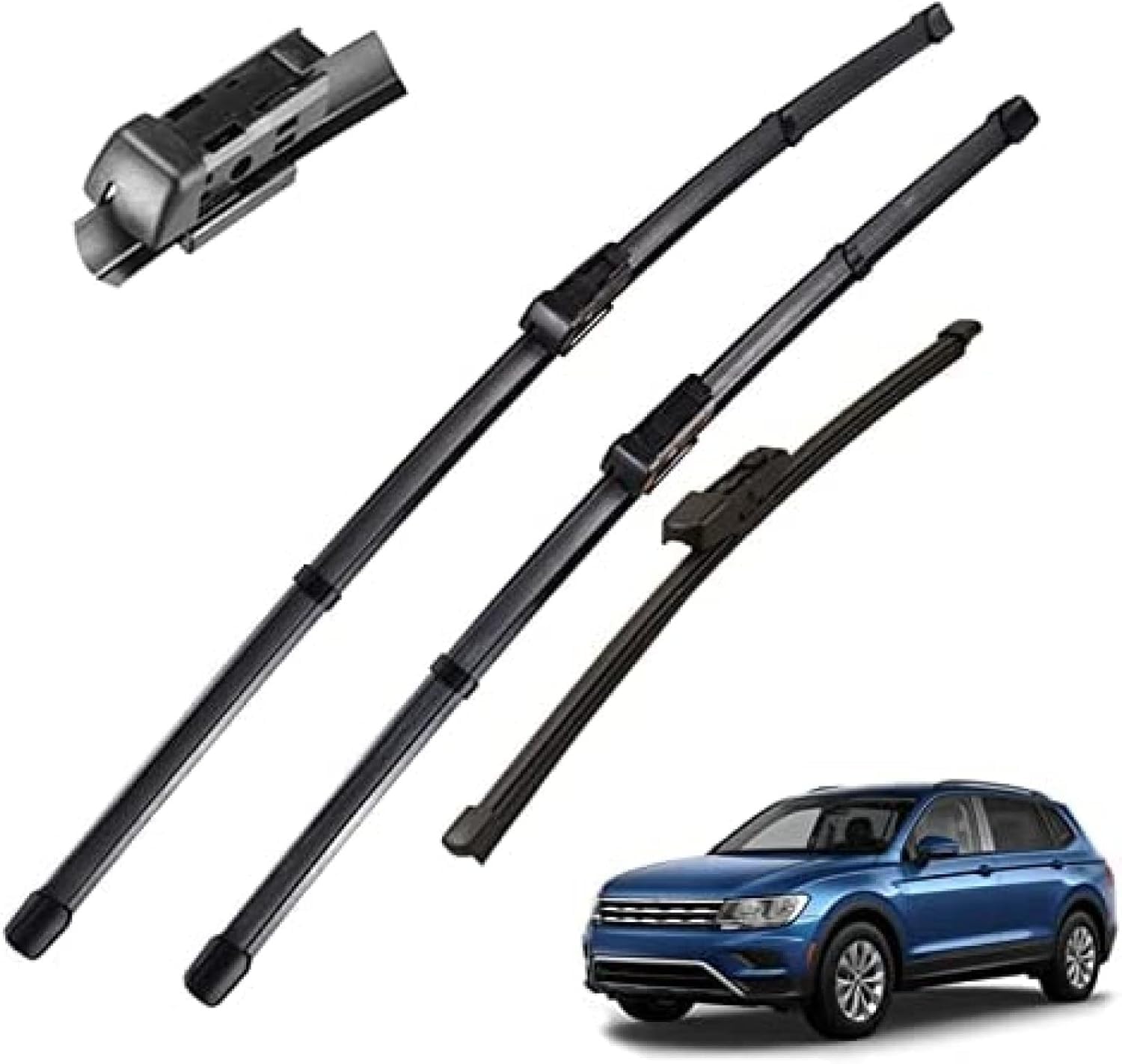 Balais d'essuie-glace VW Tiguan 2017-2020 silencieux pour un pare-brise sans traces