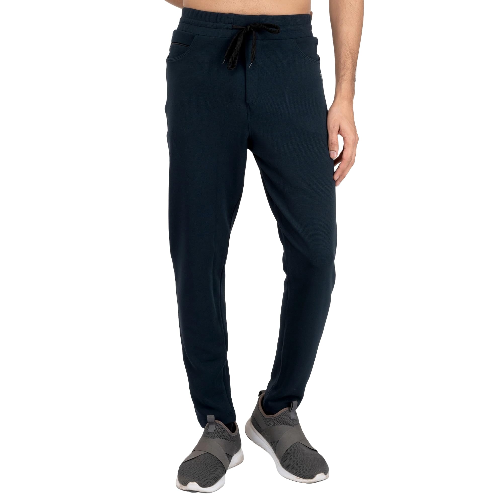 dihox Men's Dri-FIT Stretchable Track Pants with D-Pockets and Back Pocket-picture-32