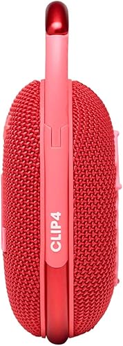 Miniatura 5 de JBL Clip 4 Altavoz inalámbrico Bluetooth portátil con divvi! Funda protectora rígida - Rojo