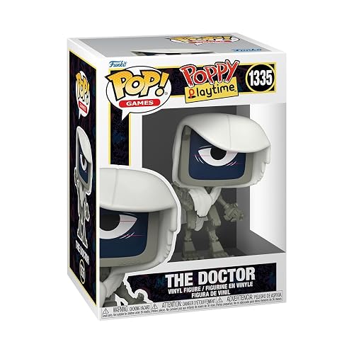 Funko Pop! Games: Poppy Playtime - The Doctor - 1 in 6 Chance Of Receiving The Rare Chase Variant - Styles May Vary- Figura in Vinile da Collezione - Idea Regalo - Merchandising Ufficiale