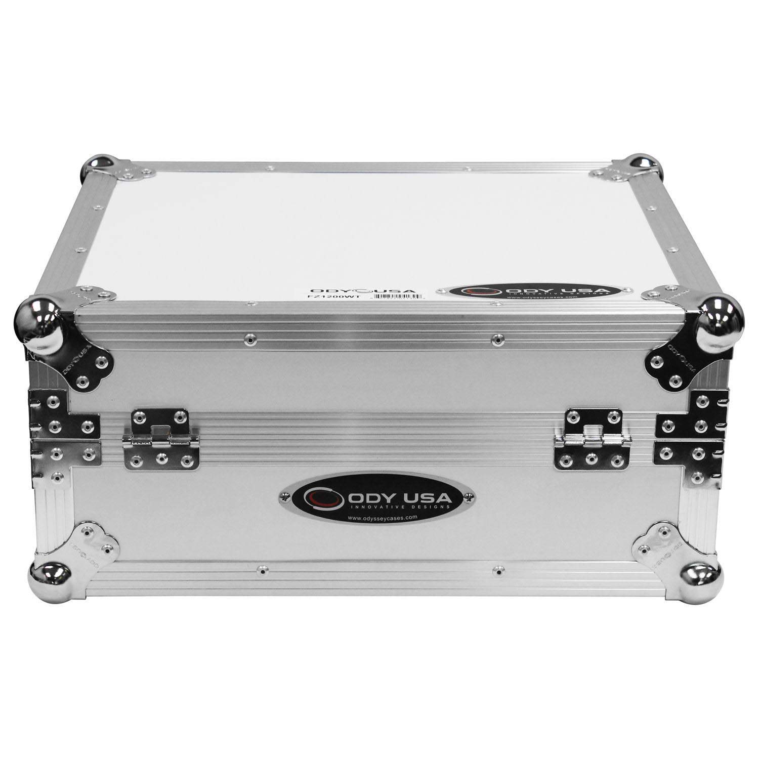 Odyssey FZ1200WT - Custodia per giradischi, colore: Bianco