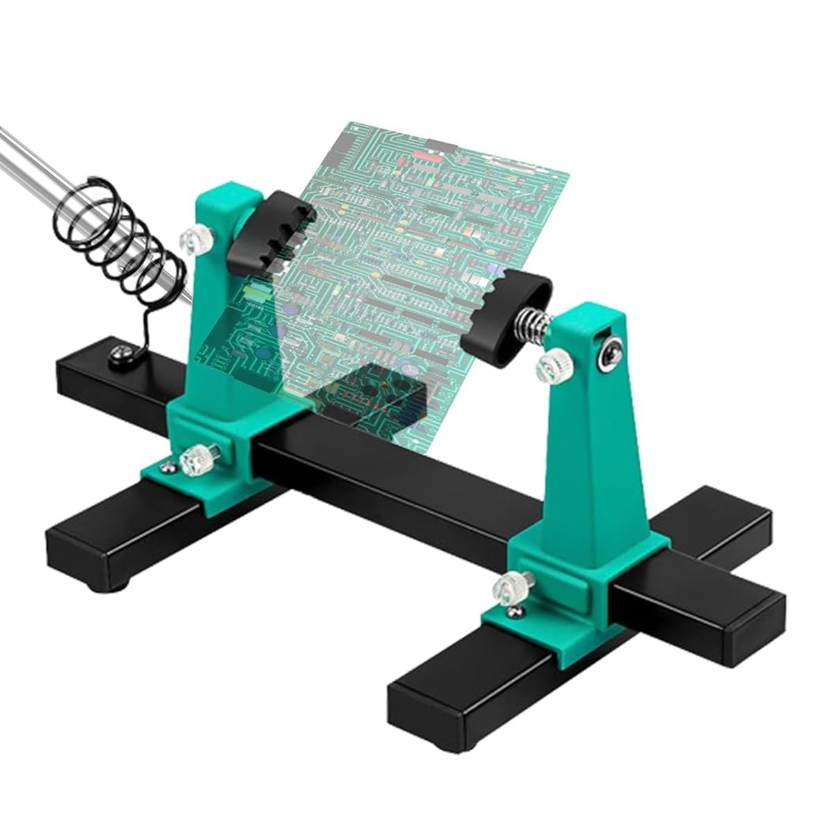 Serplex® Adjustable PCB Holder Soldering Station Clamp for Circuit Board Intergrated Soldering Iron Pen Holder Design Soldering Station Clamp for Motherboard, PCB Frame (B0DCBDSKHL) Amazon Price History, Amazon Price Tracker