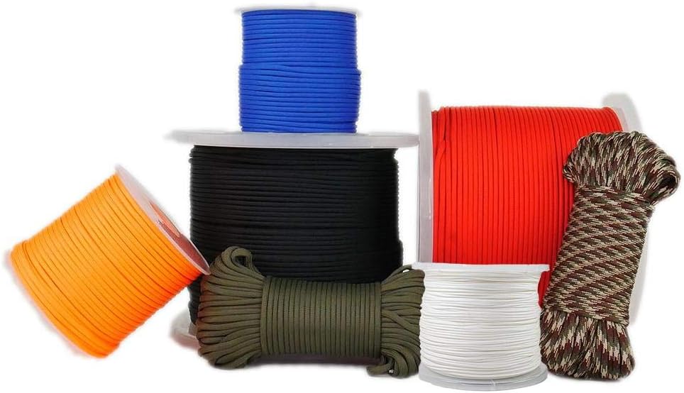 SGT KNOTS ReadyGear Paracord 550 Type III (Green, 200 ft)