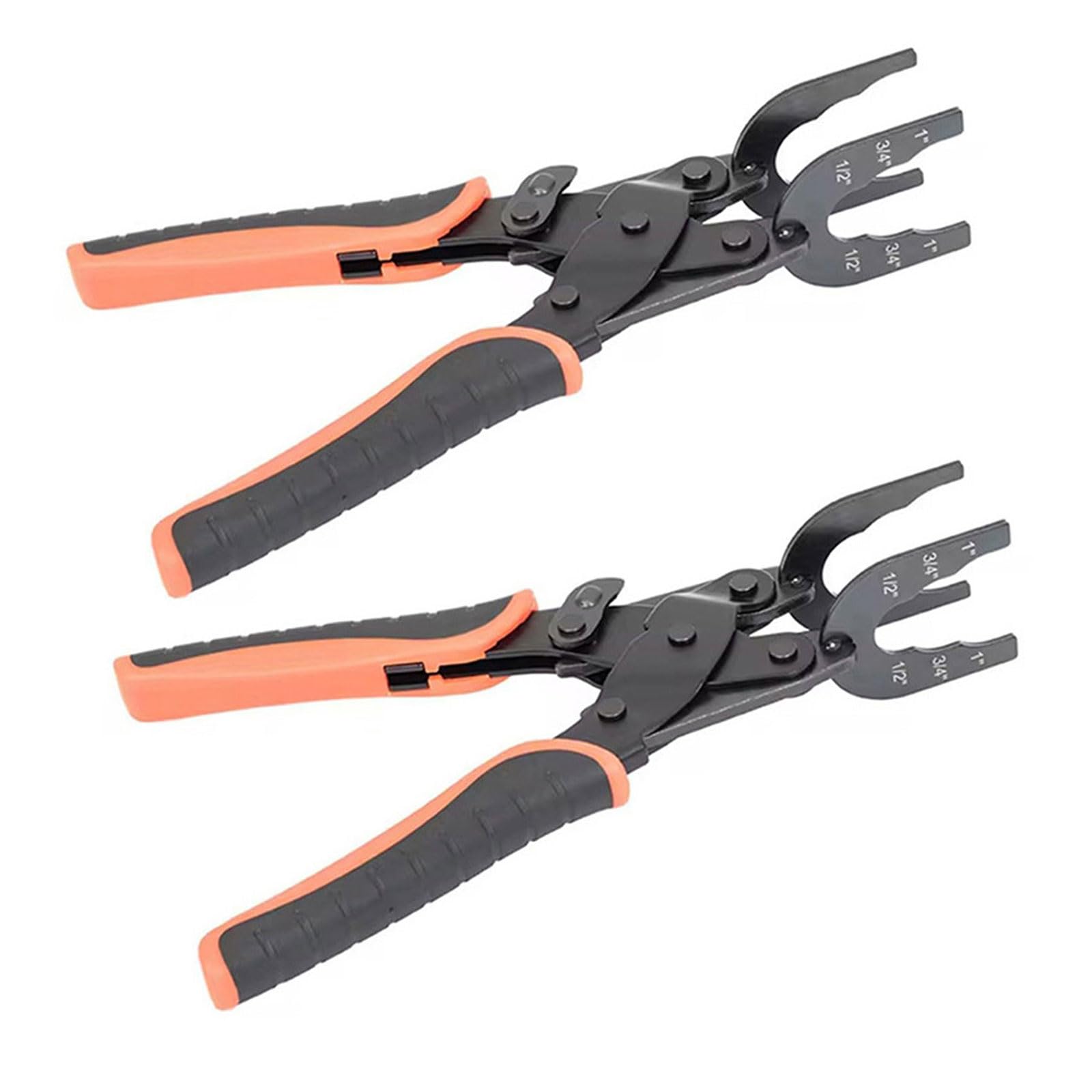 Shntig 2Pcs Disconnection Tongs Tool For Push To Connection Fitting Removal For Demount Copper Clamp For Copper Pipe Fitting Push In Clamp Pipe Disconnecting Pliers