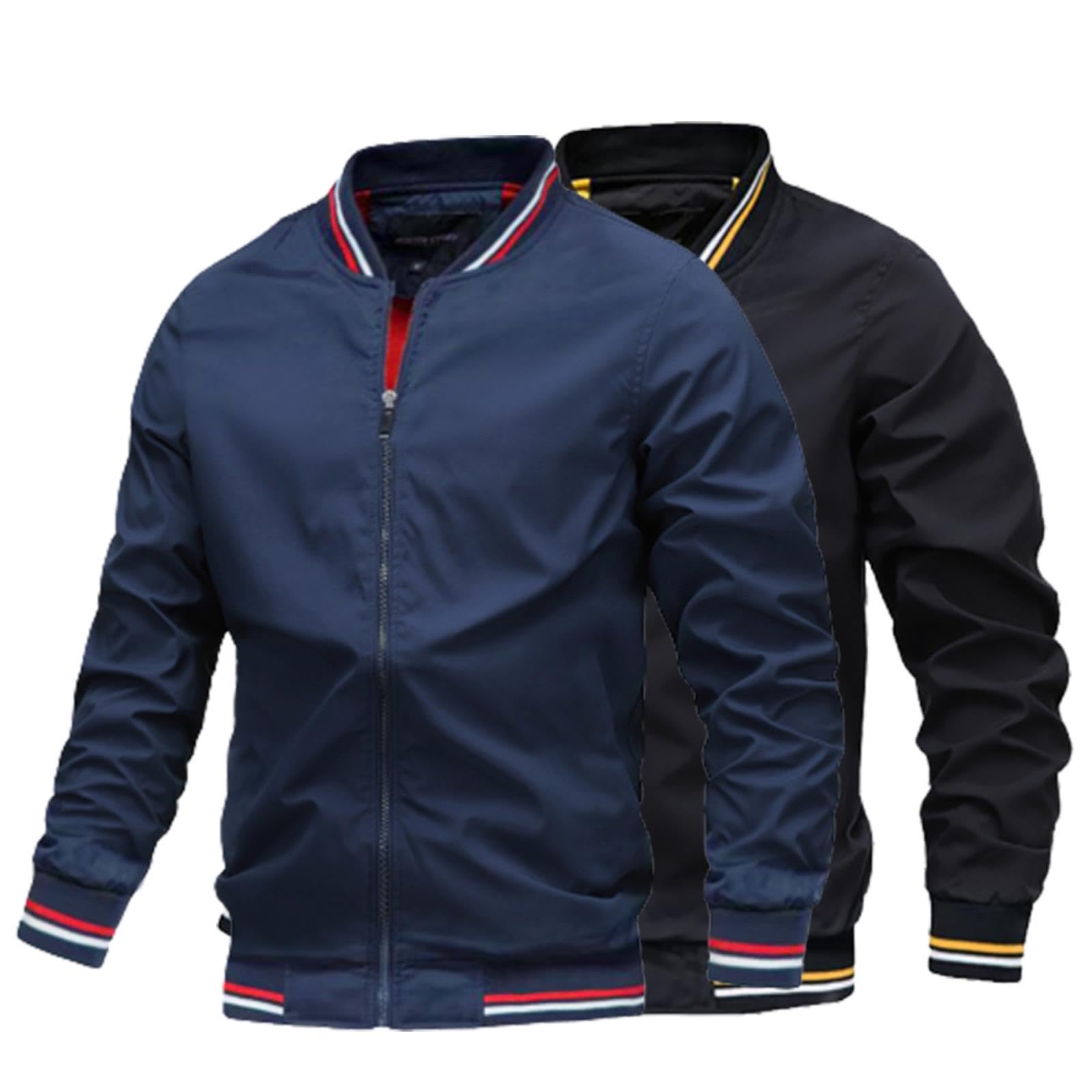 Lichtgewicht bomberjack voor heren in Amerikaanse maat voor lente en herfst - Casual Flight Pilot Varsity-honkbaljas kopen vanaf een prijs van 8.34