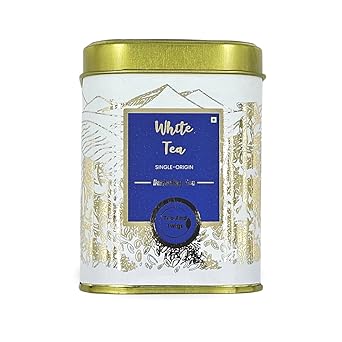 Darjeeling White Tea - Silver Needles Tea | The Purest Indulgence (Grade- SFTGFOP1) | 30 gms Loose Tea Long Leaves | Rich In Antioxidants - image, photos