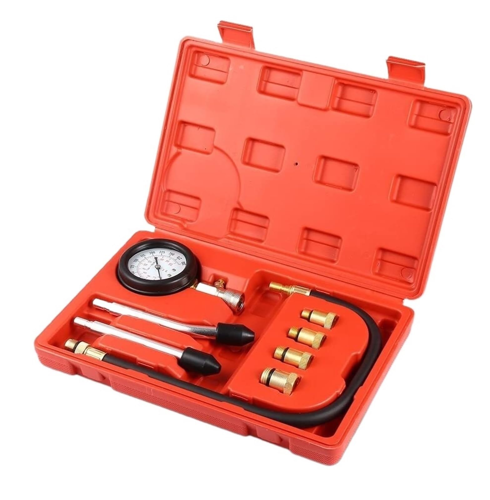 Manometr samochodowy Tester kompresji silnika benzynowego Miernik testowy Auto Benzyna Silnik gazowy Cylinder(No box set2)