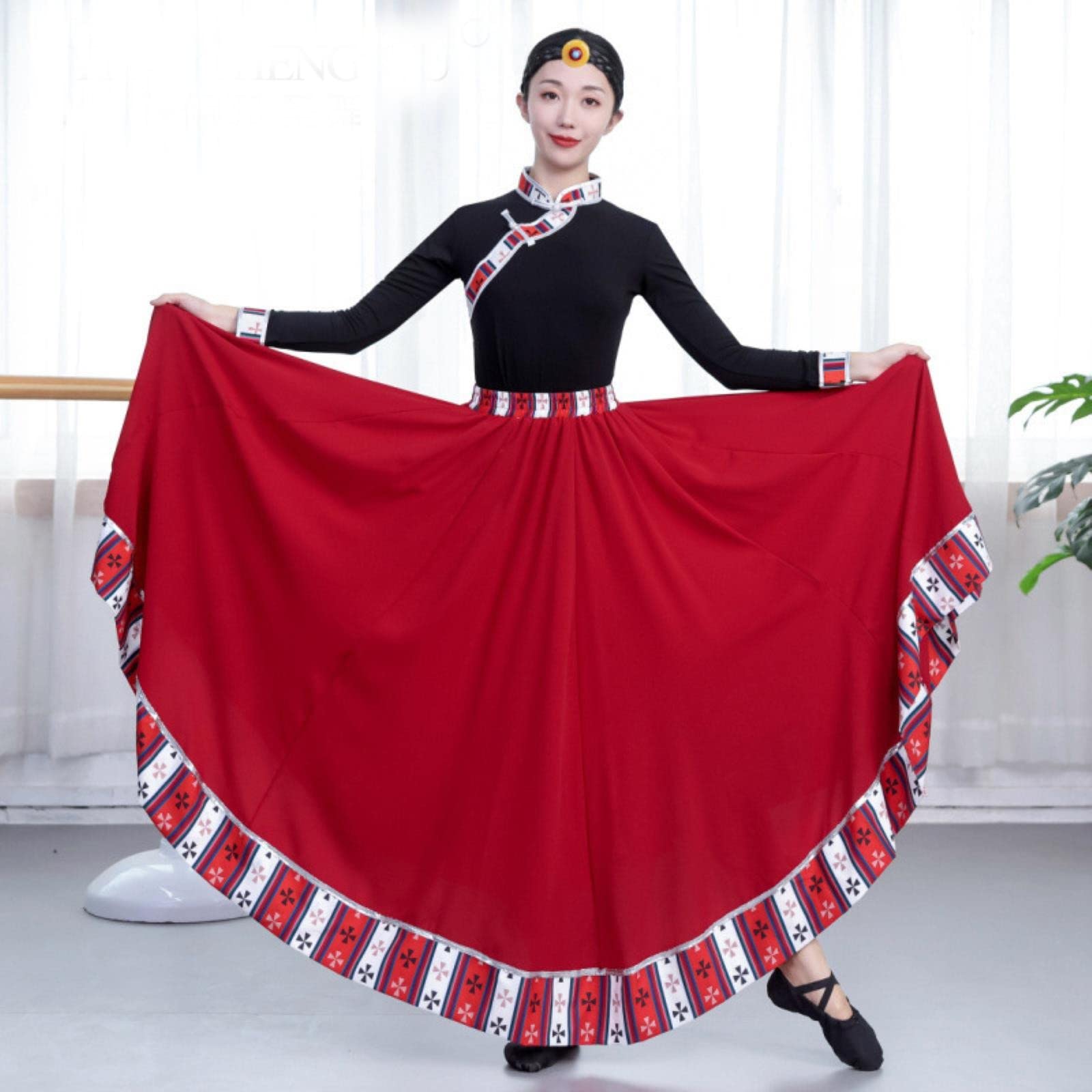 mongolian dress Amazon.com: REDBMX Mongolian Costumes Women Wear Top Inner Mongolia Dance Costumes  Mongolian Gown Adult Minority Costumes Dress Female Big Skirt : Clothing,  Shoes & Jewelry
