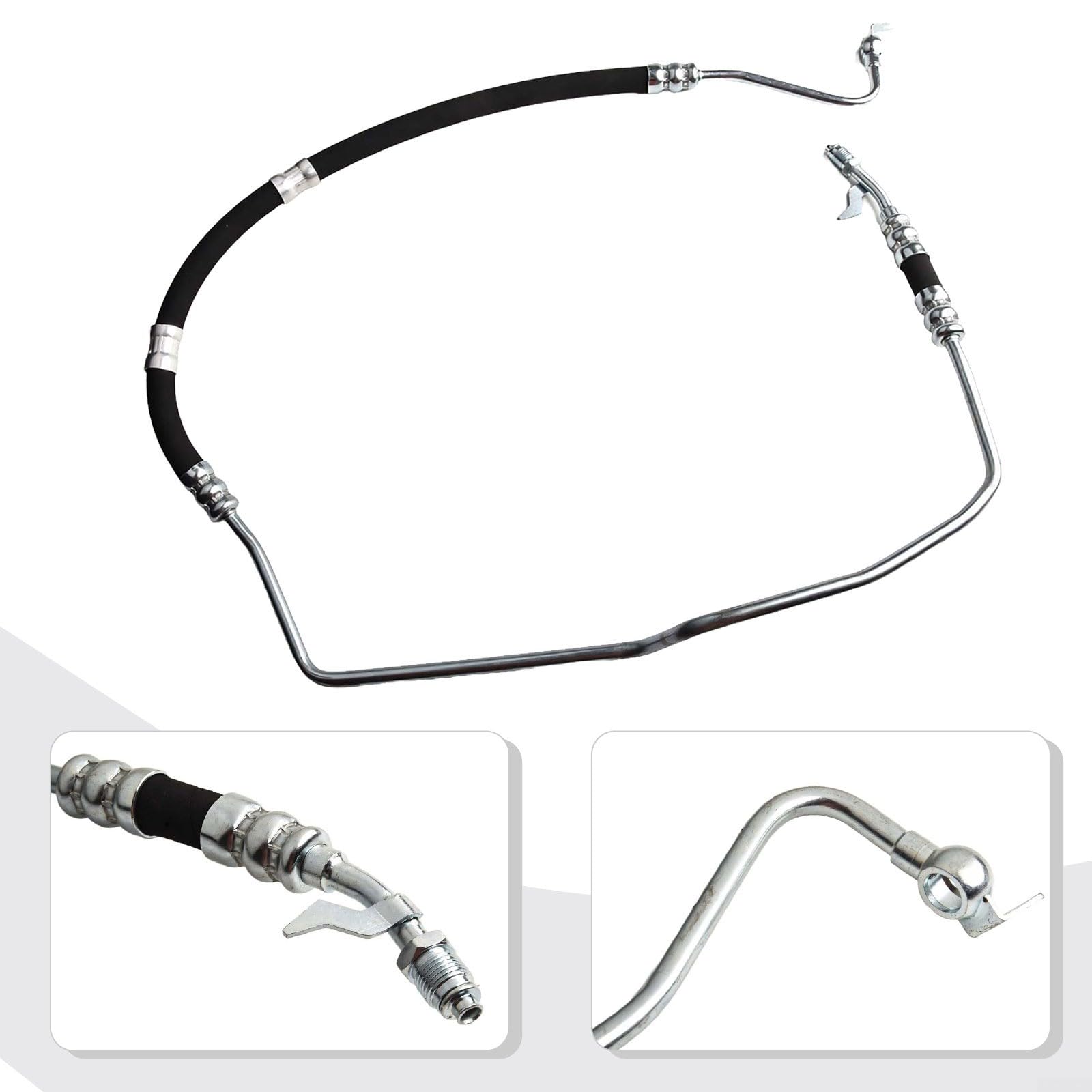 Tubo servosterzo per Alfa 159 1.9 JTDM 16V 2005-2011 guida sinistra 50501762 ricambio resistente all'usura pratico