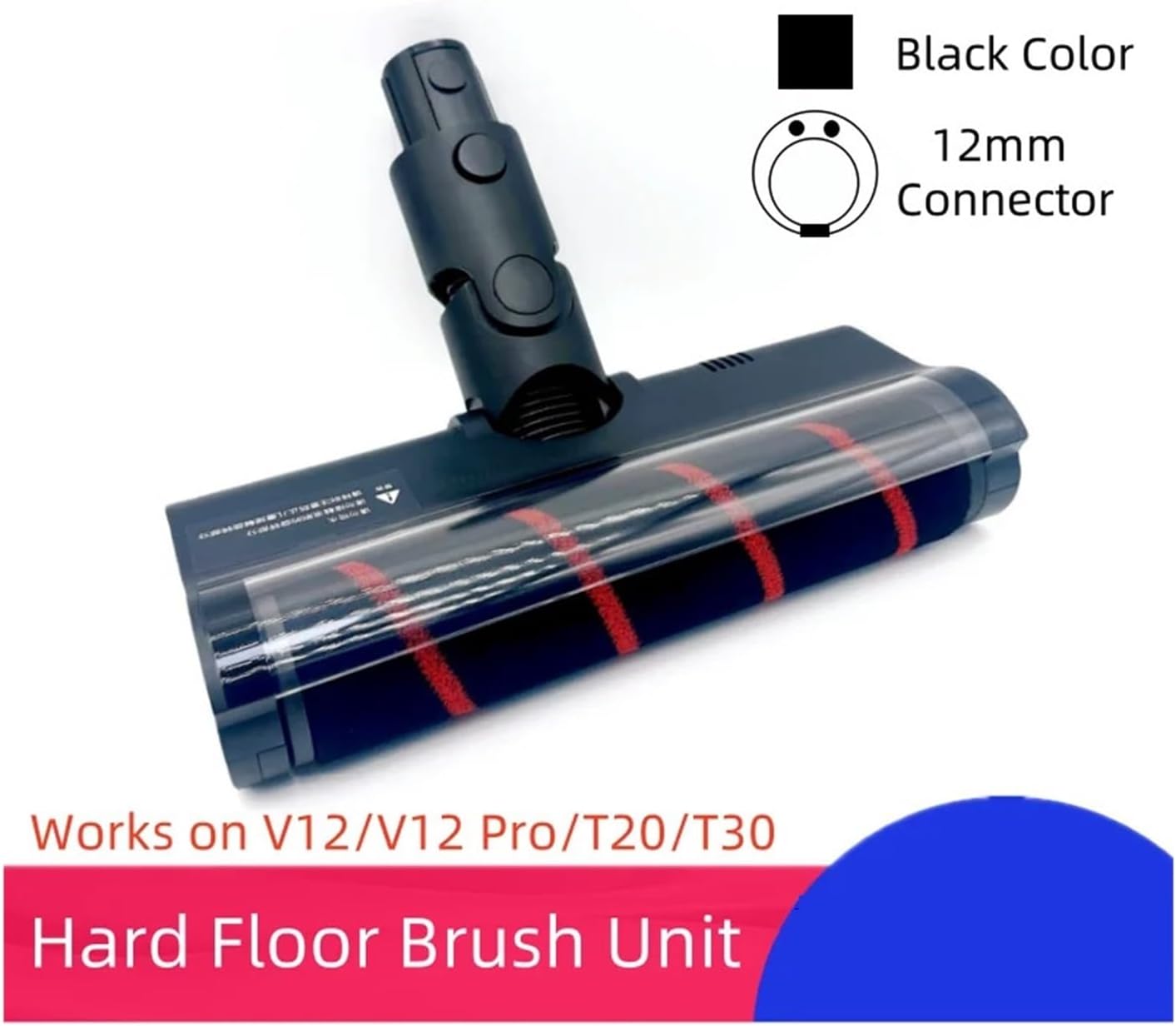 Compatible for Dreame, V12S V16S V11 V12 T10 T20 T30 T20pro T30NEO V16 V12pro Roller Brush Dust Soft Velvet Floor Brush Head