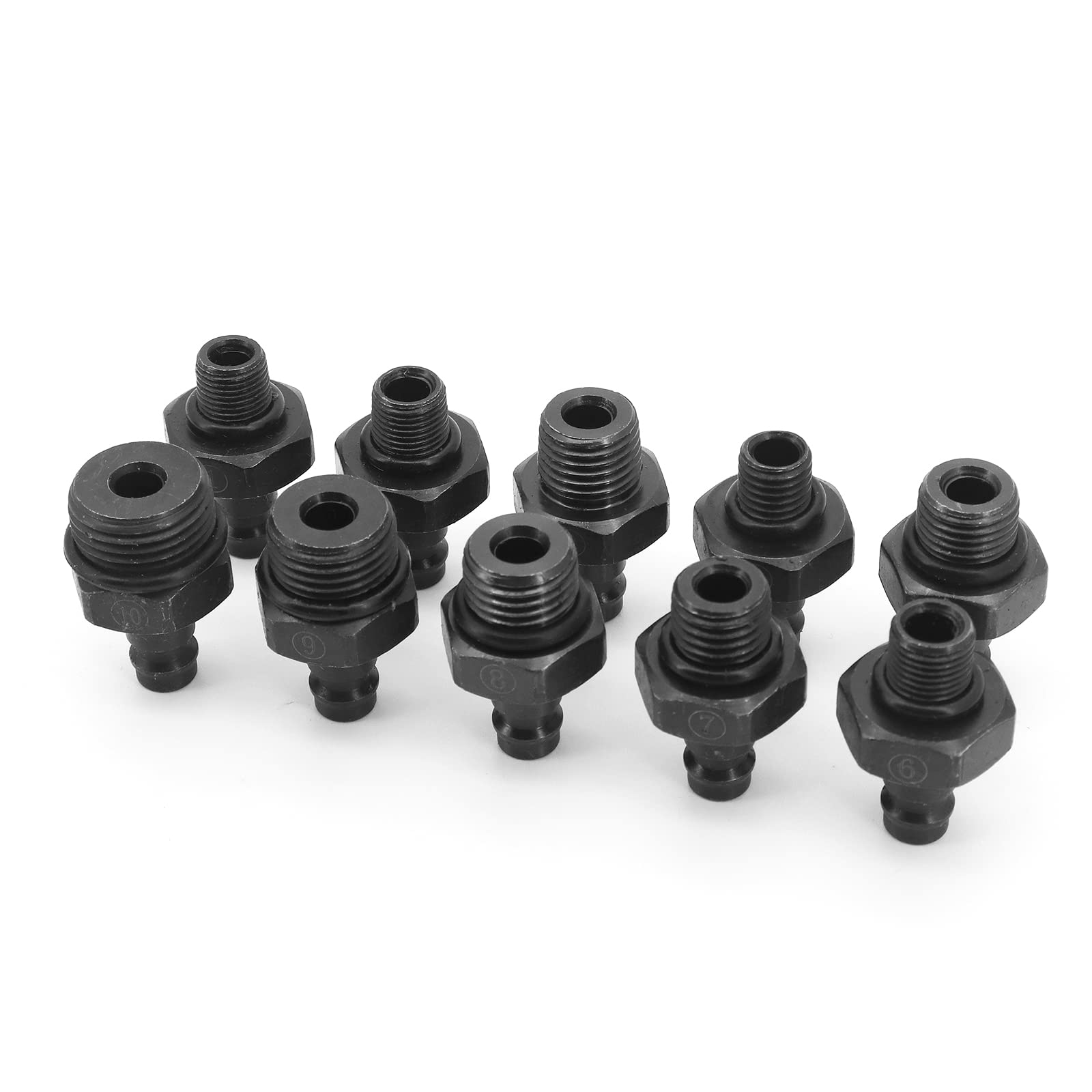 Gcerfby Öldruckmesser Analog - Mechanisches Messgerät Für Fahrzeuge Und Motorräder