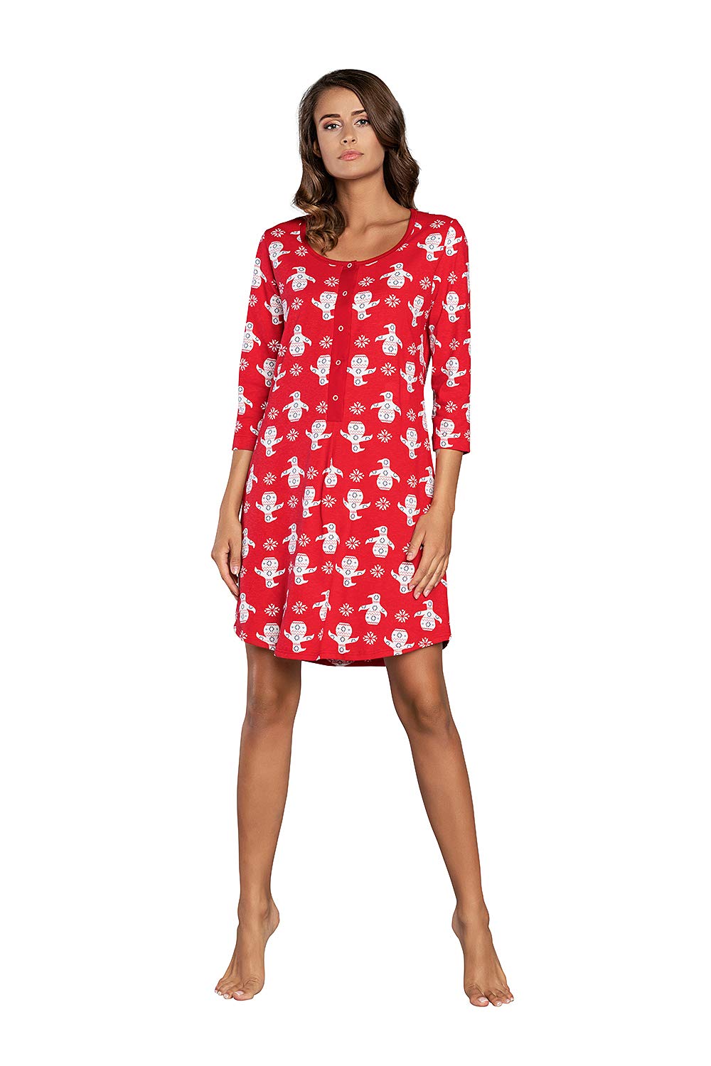 Italian Fashion Camison Lactancia Hospital | Ropa Premama Embarazada | Ropa Embarazada Mujer con Cierre | Camison Hospitalario Mujer | Bata Maternidad Hospital S-XXL - 3