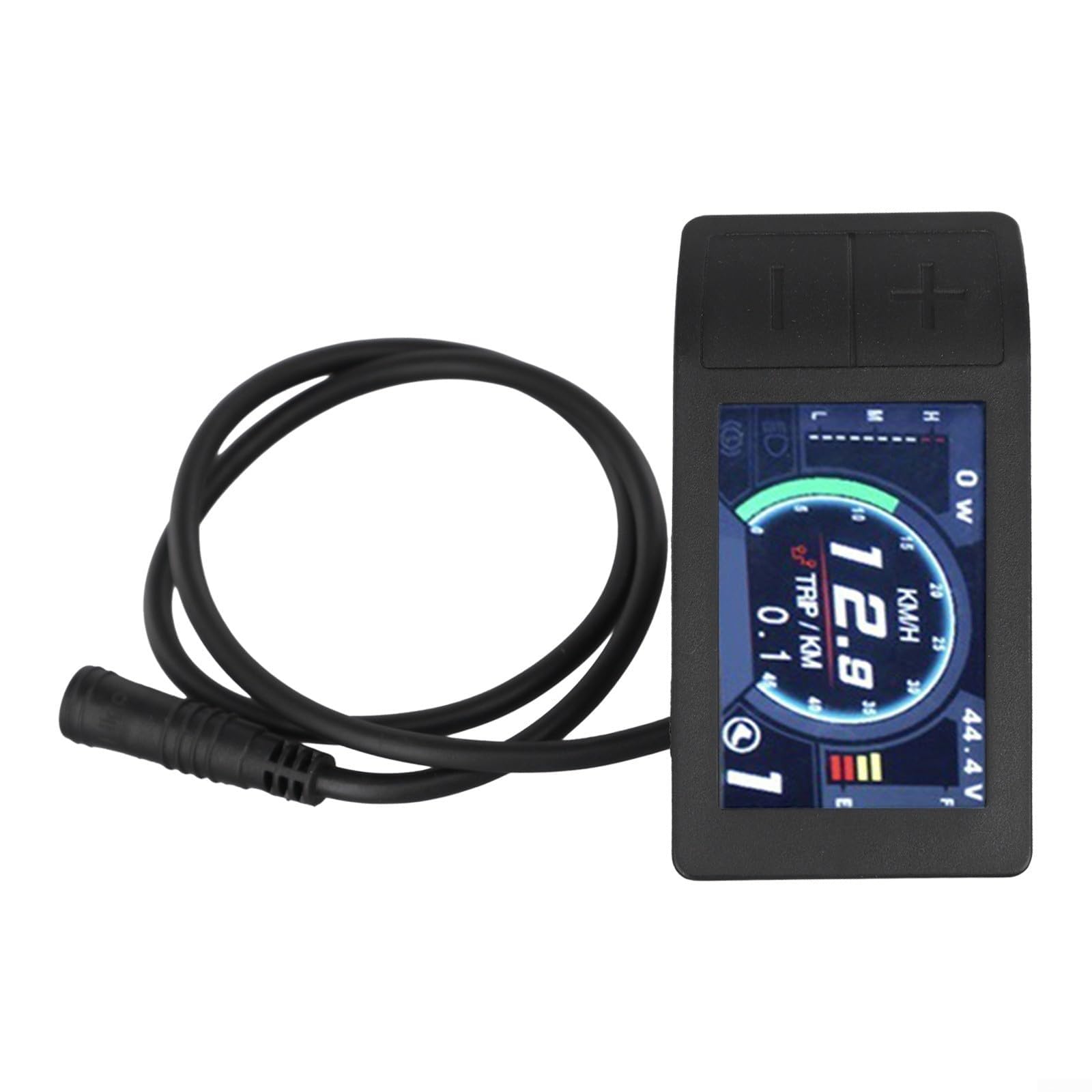 5,6 cm IPS 500C Display für Bafang für BBS01 und HD Motor-E-Bikes mit UART-Software-Upgrade, einstellbare Helligkeit und Touch-Vibration