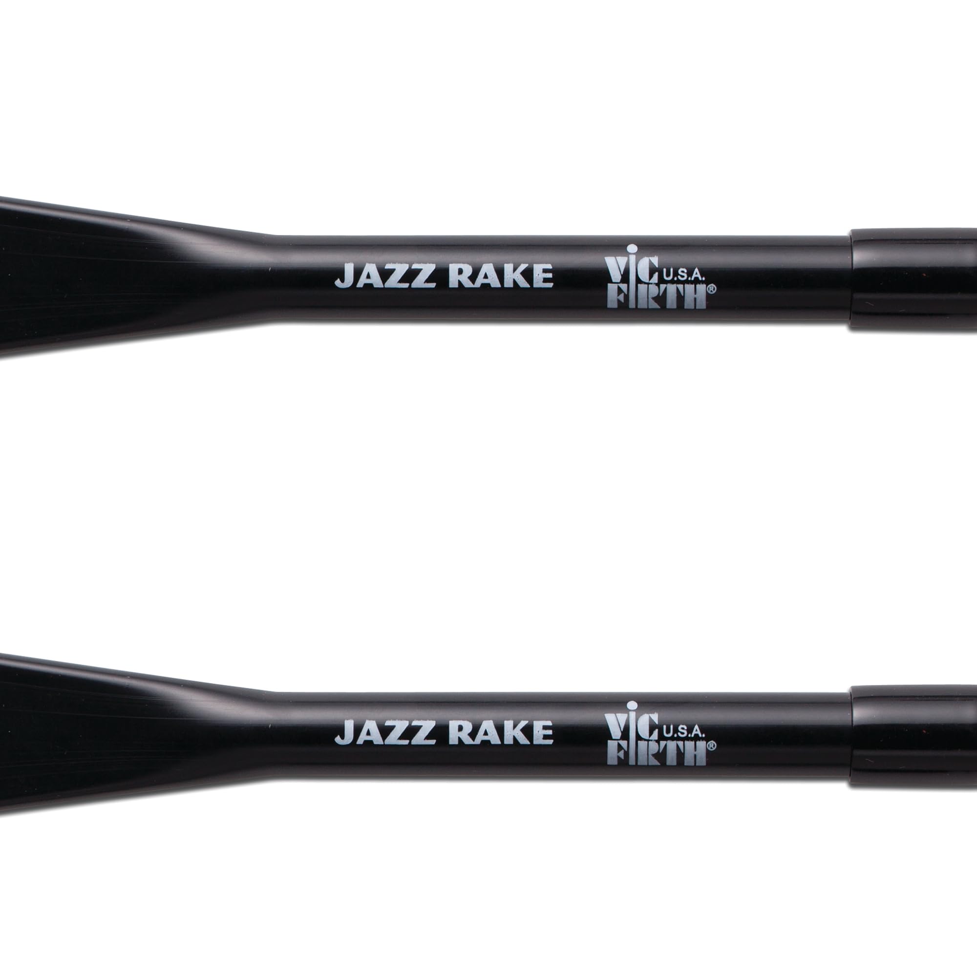 Vic Firth - Escobillas de Jazz, Retráctiles, Mango de Plástico, Color Rojo
