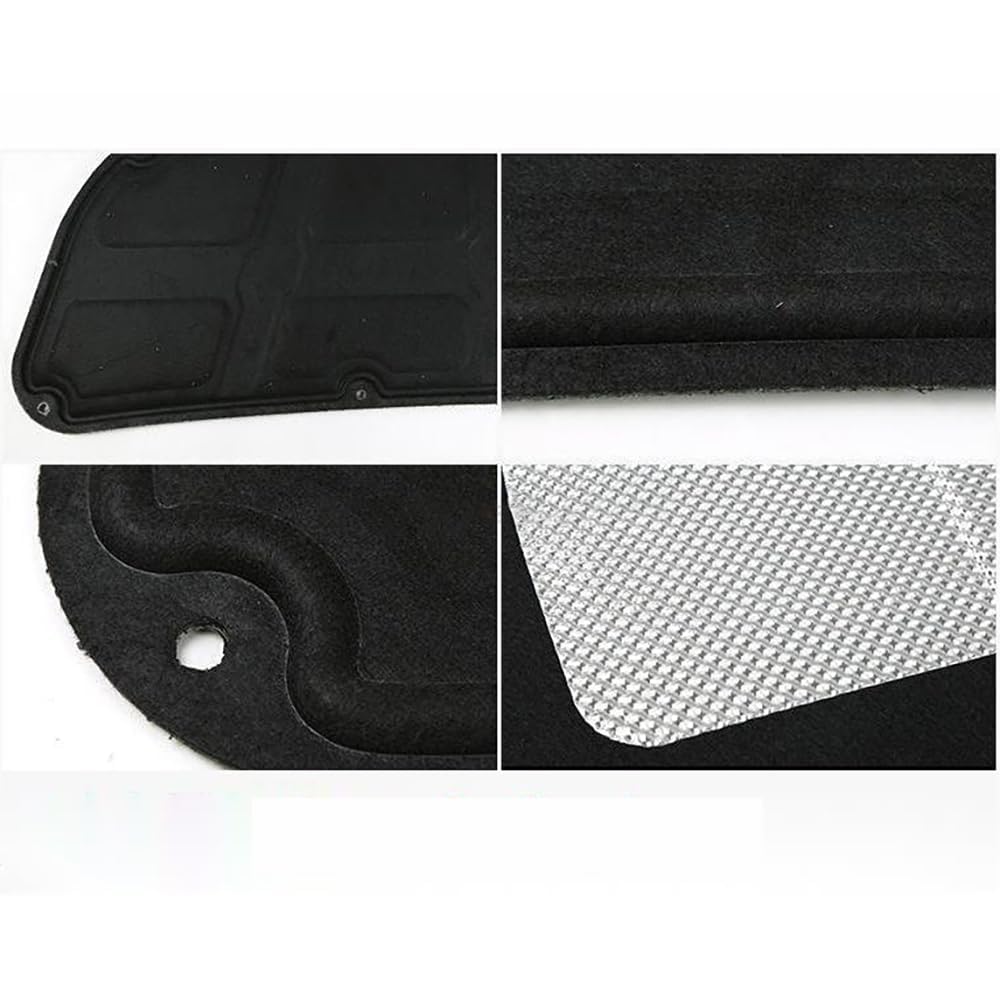 Cotone Isolante Acustico per Cofano Anteriore Auto,per Hyundai Verna 2010-2013,Isolamento del Cofano del Cofano, Isolamento Acustico del vano Motore