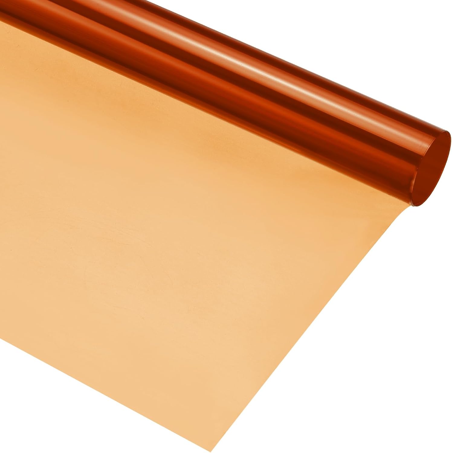 MECCANIXITY Lighting Gel Filter 39.4x39.4 Inch Dark Orange Color Correction Sheet for Photo Studio Red Head Light, Pack of 4