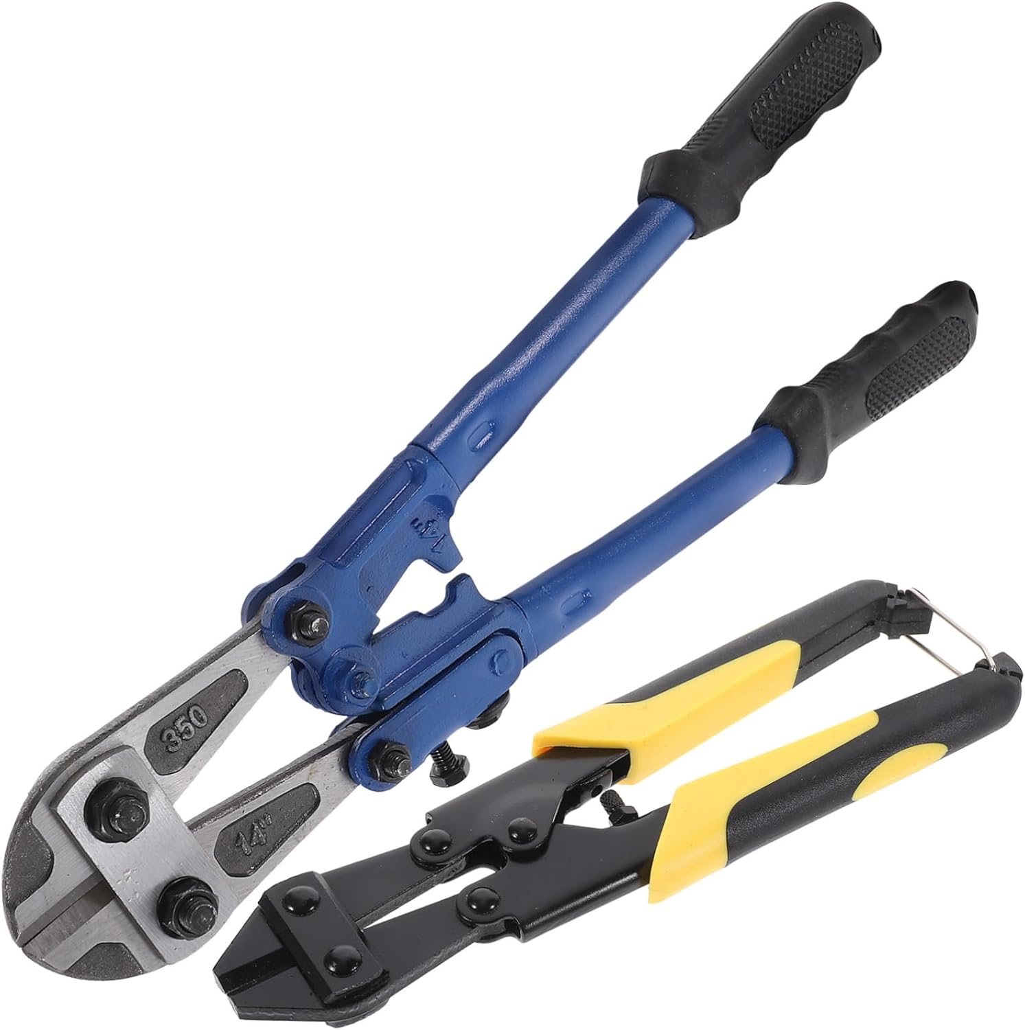 GARVALON 2pcs Heavy Duty Wire Cutters Bolt Cutters Ergonomic Design for Effortless Cutting of Steel and Cable for Fencing Projects and Electrical Work