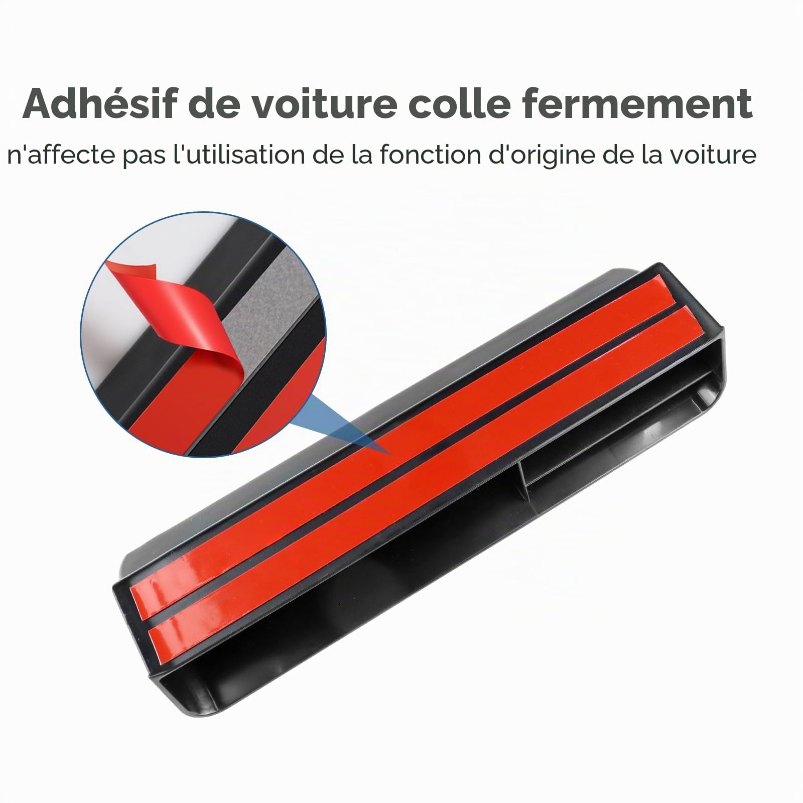 KUNGKIC Pour Mercedes-Benz Classe A B W177 W247 GLA X156 GLB X247 CLA W118 GLE GLS W167 ABS Boîte de rangement centrale de commande automobile Pièces intérieures de l'automobile Accessoires pour