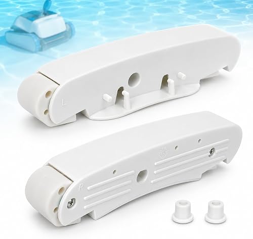 AXV417WHP Pool Cleaner Pod Kit Compatible with Hayward Navigator Pool Vac | White Left and Right Pod Assemblies with Screws and Covers for Automatic Suction Pool Cleaner Body Repair and Rebuild Service